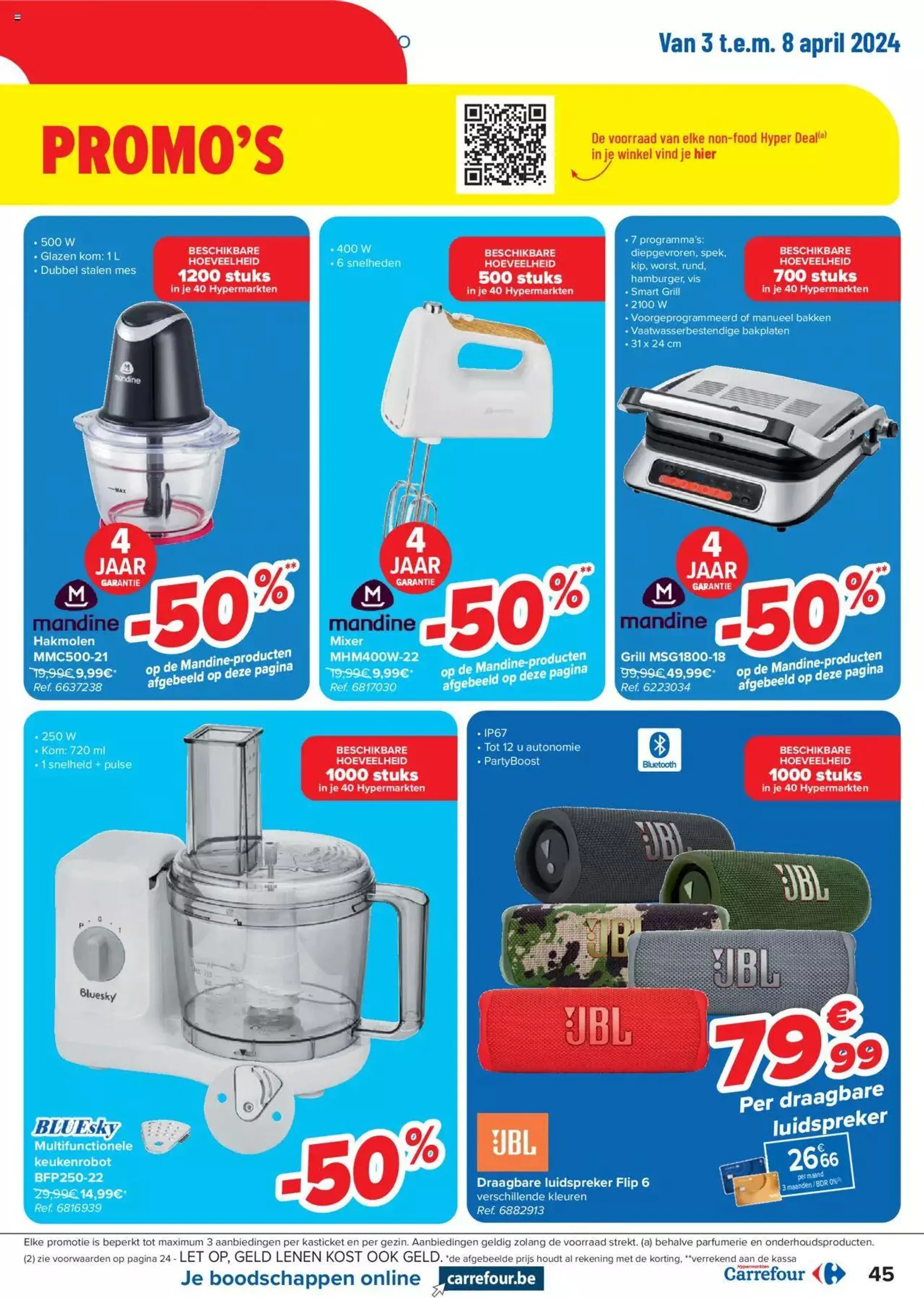 Carrefour folder week 14/15 van 15 april tot 31 december 2024 - folder pagina 45