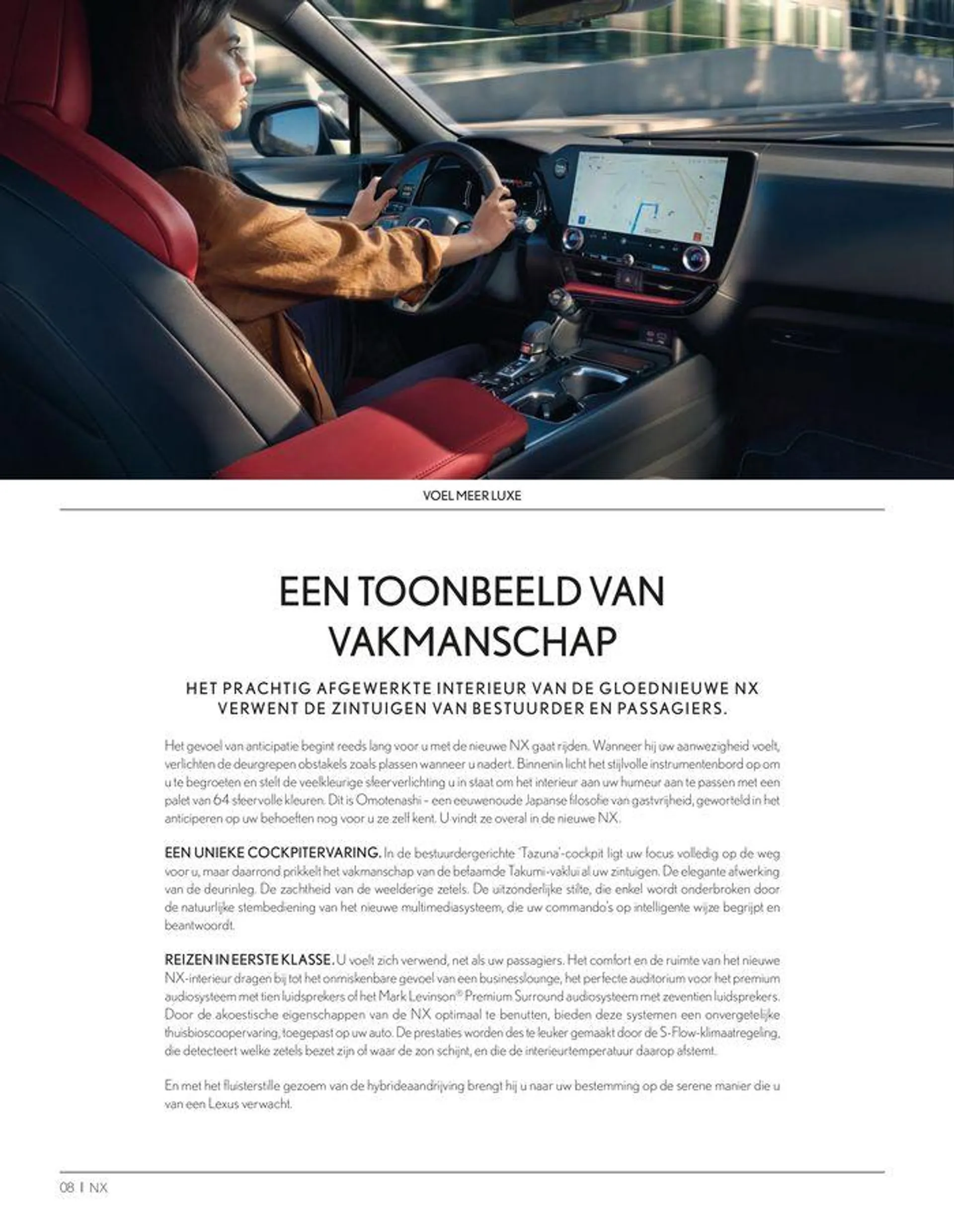 LEXUS NX  van 23 november tot 23 november 2024 - folder pagina 8