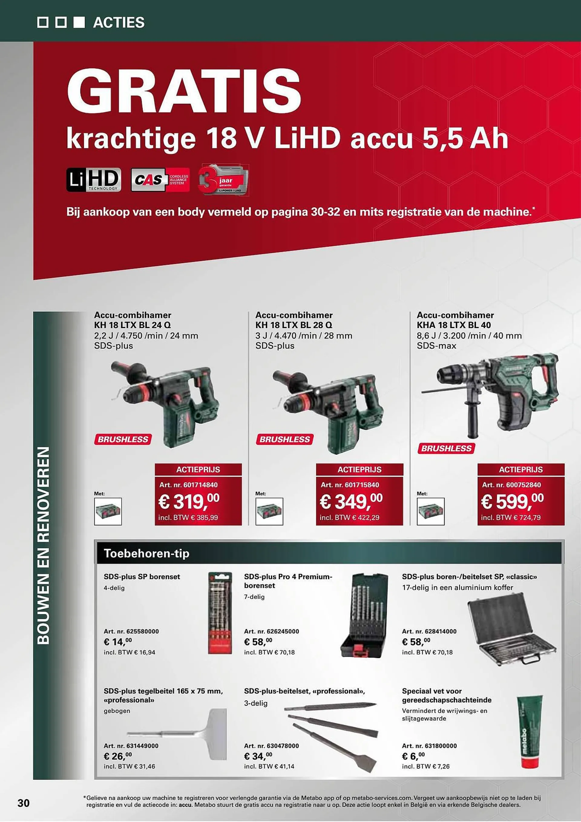 Metabo folder van 7 april tot 31 augustus 2023 - folder pagina 30