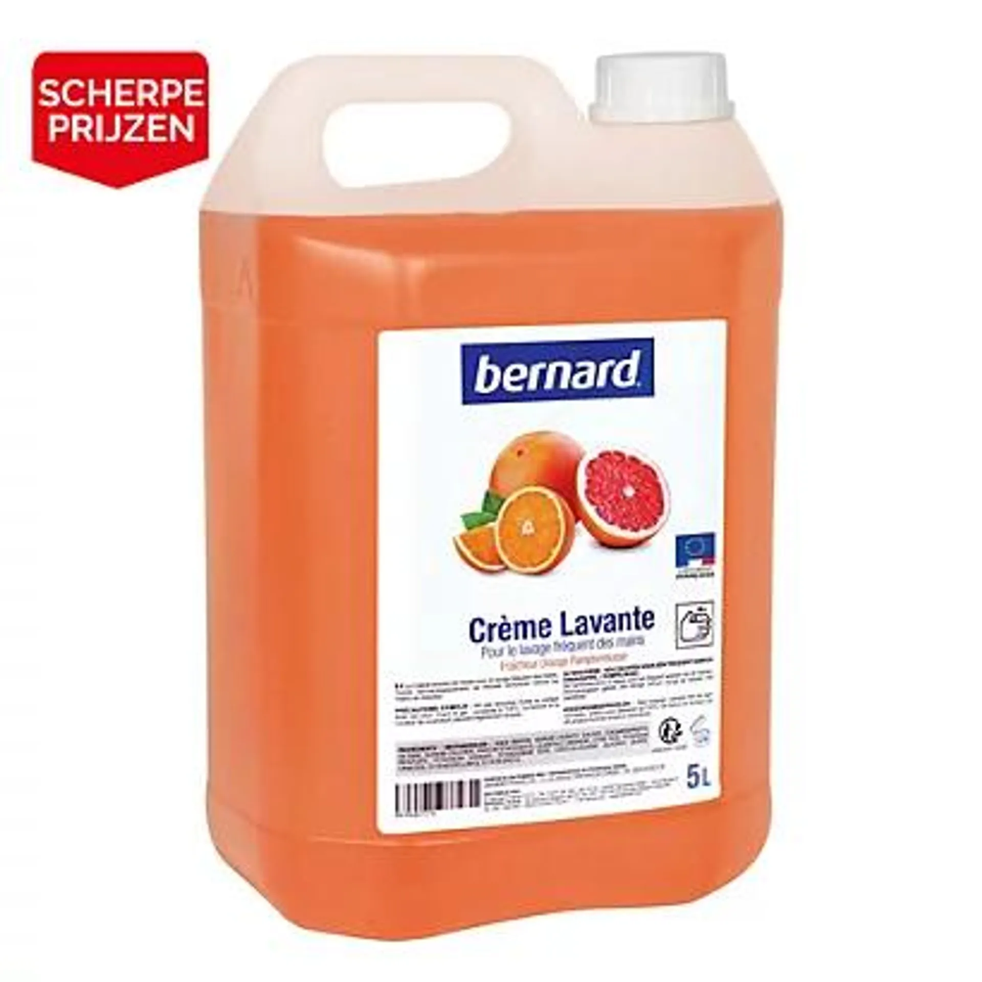 Handzeep Bernard sinaasappel grapefruit 5 L