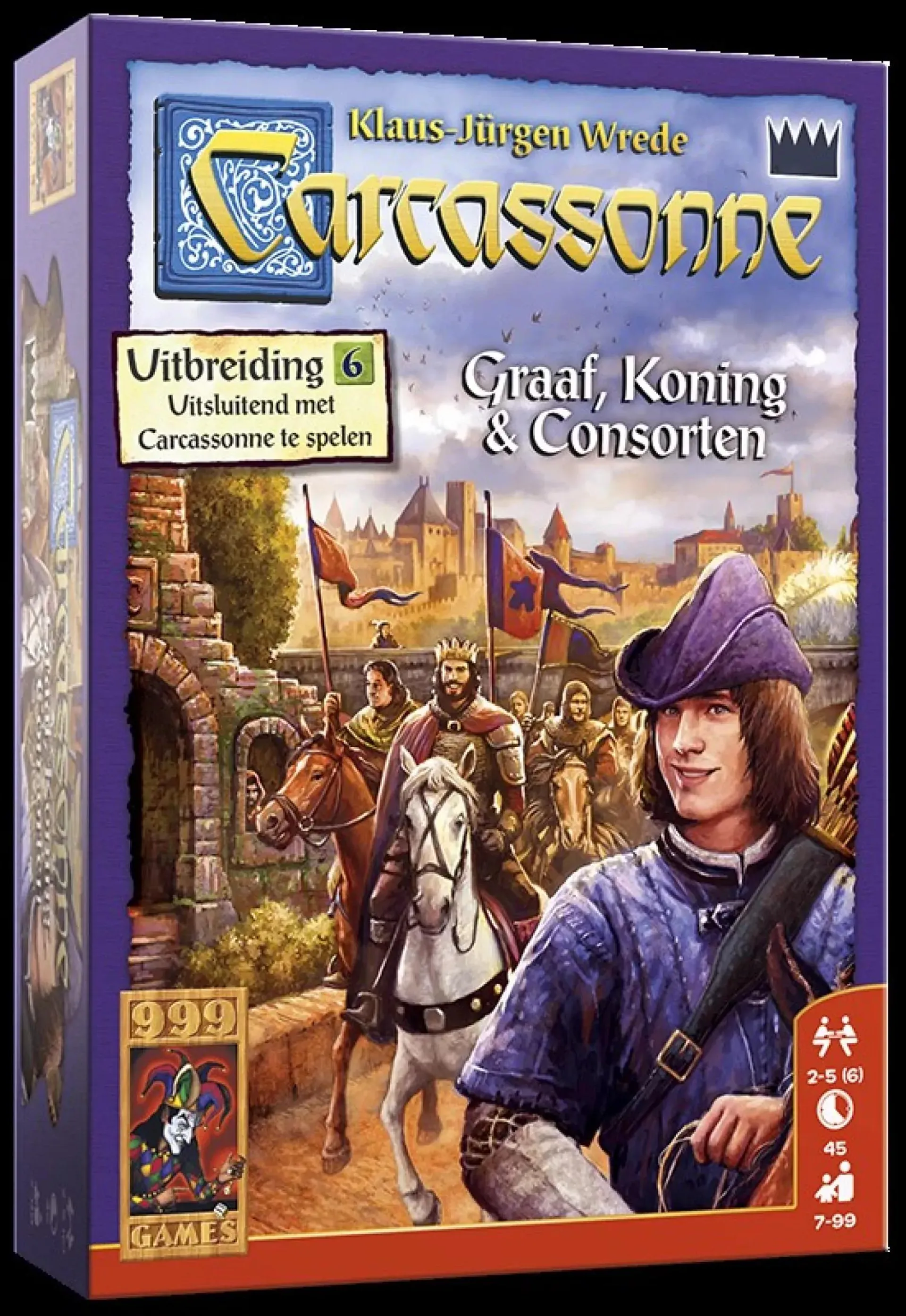 CARCASSONNE GRAAF KONING CONSORTEN