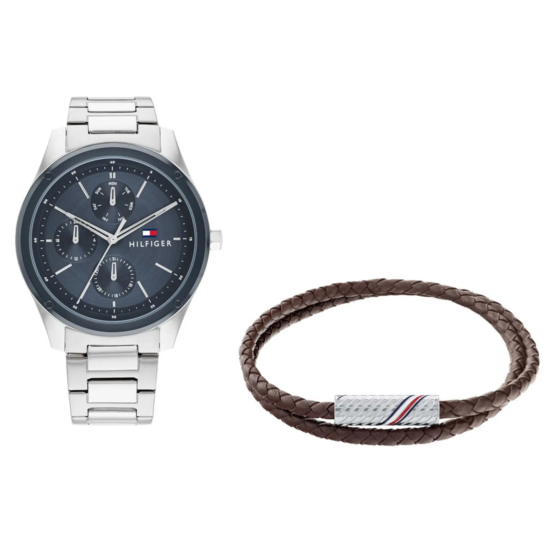 Heren Gift Set met Horloge en Armband TH2770014B