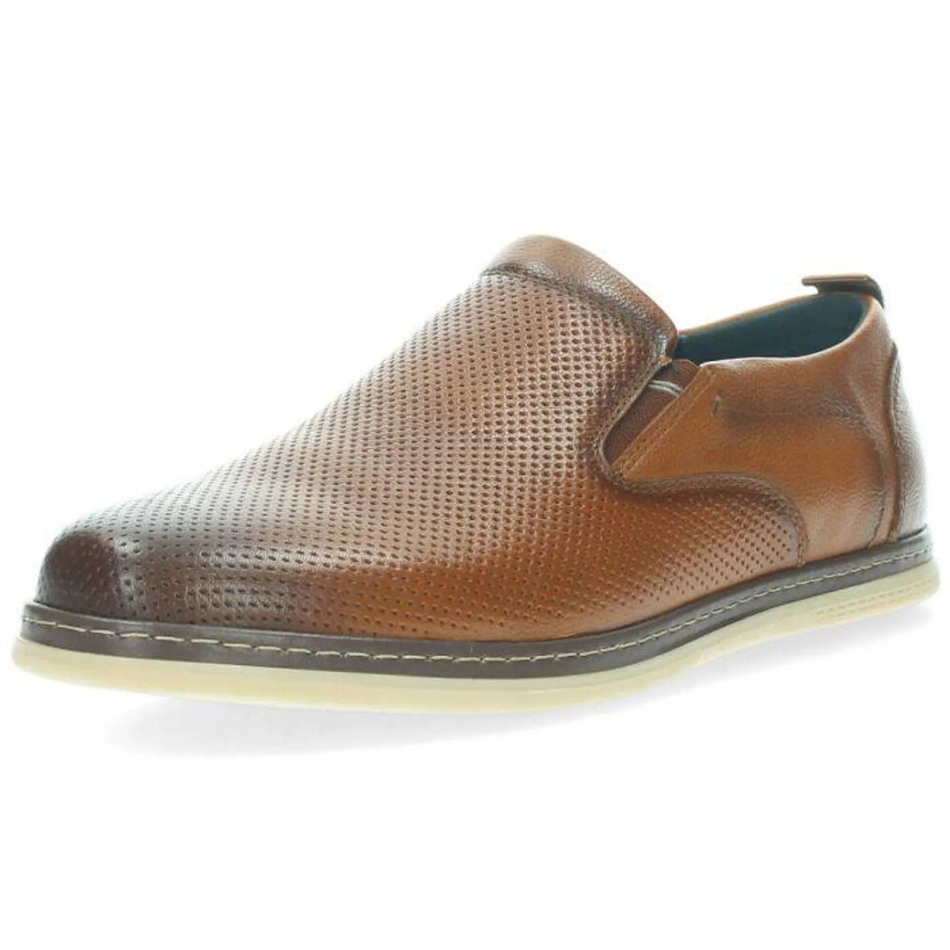 Cognac veterschoenen