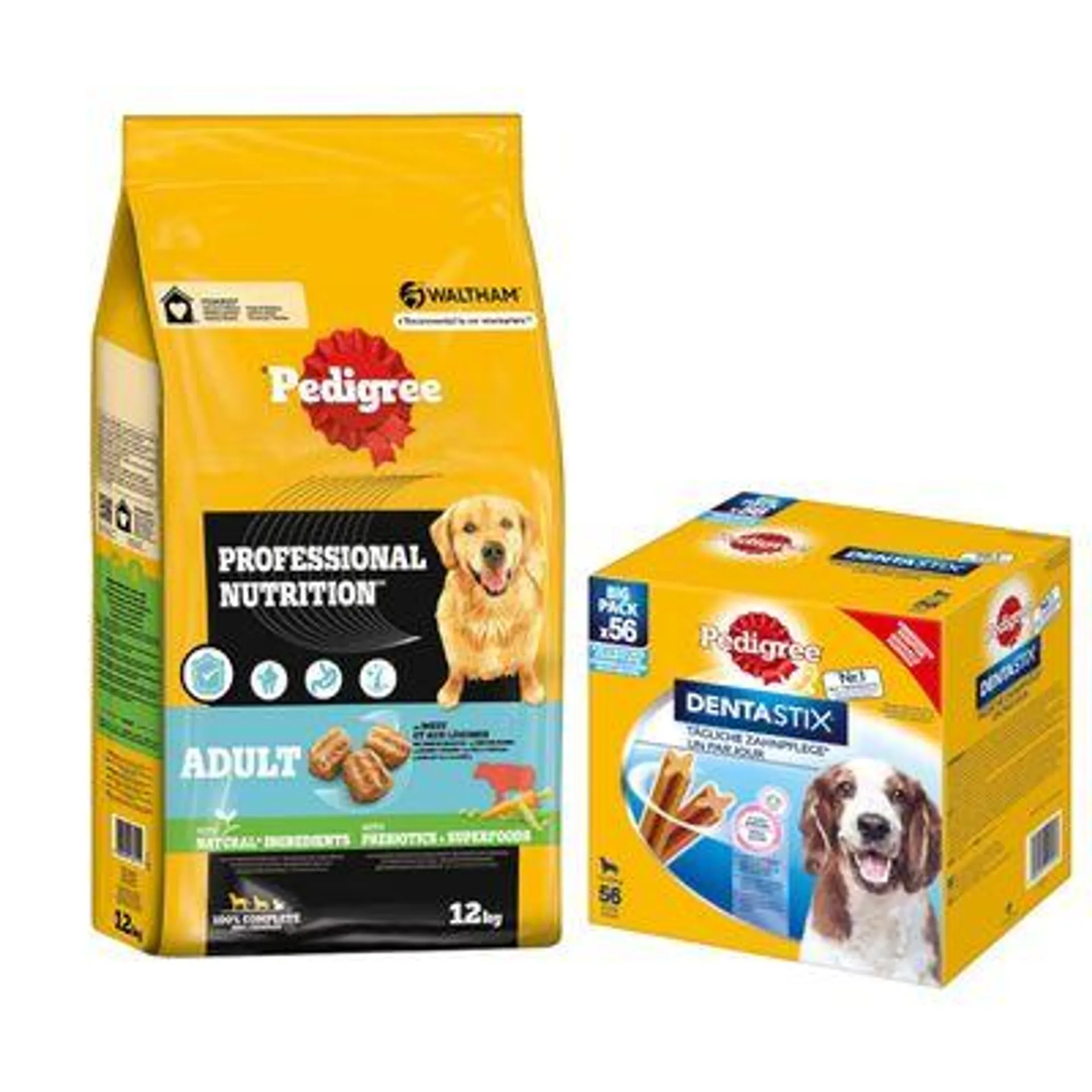 Pedigree Professional Nutrition 12 kg + friandises Pedigree : 15 % de remise !