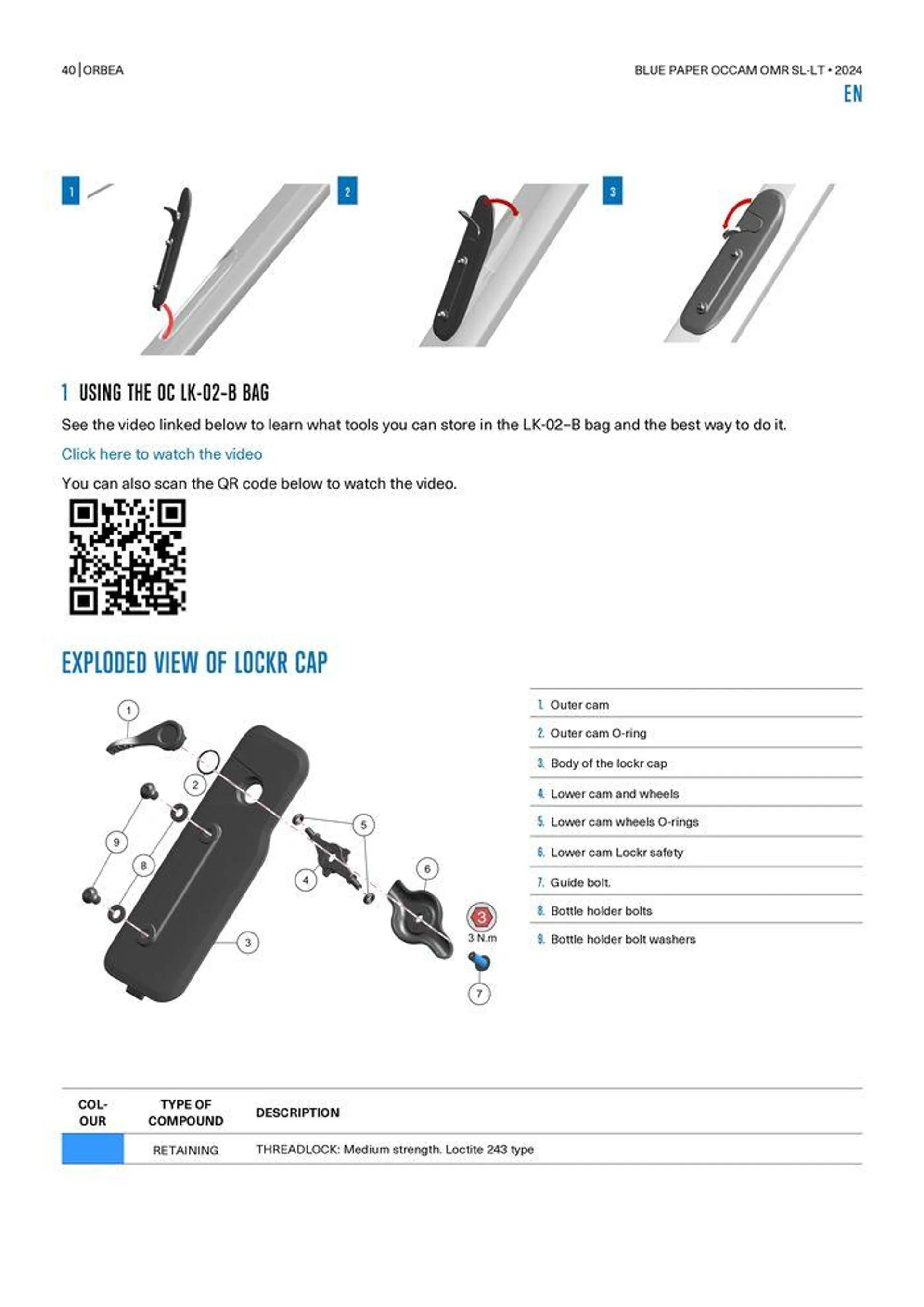 OCCAM OMR SL-LT 2024 van 25 oktober tot 25 oktober 2024 - folder pagina 40