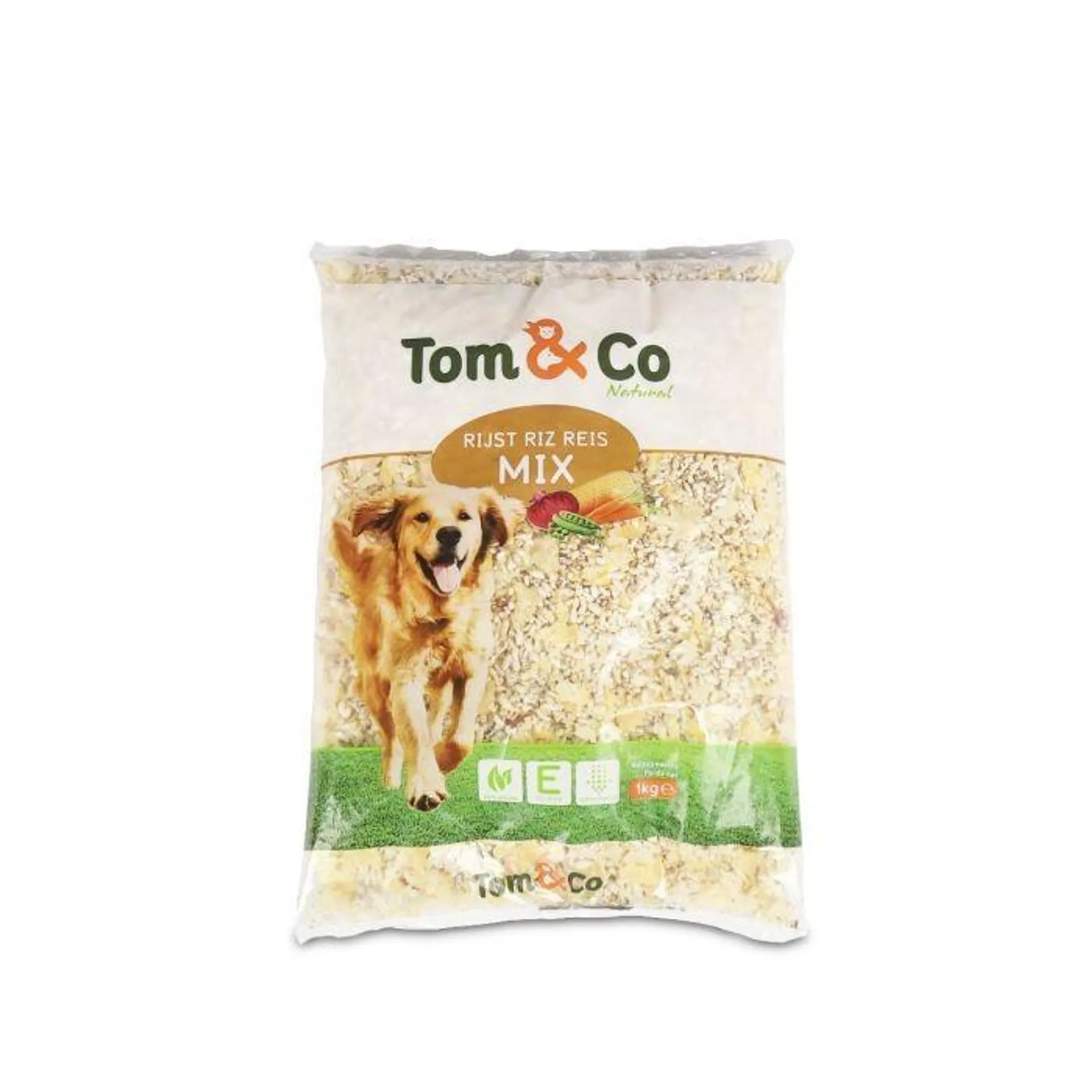 Tom&co natural rijst mix 1kg