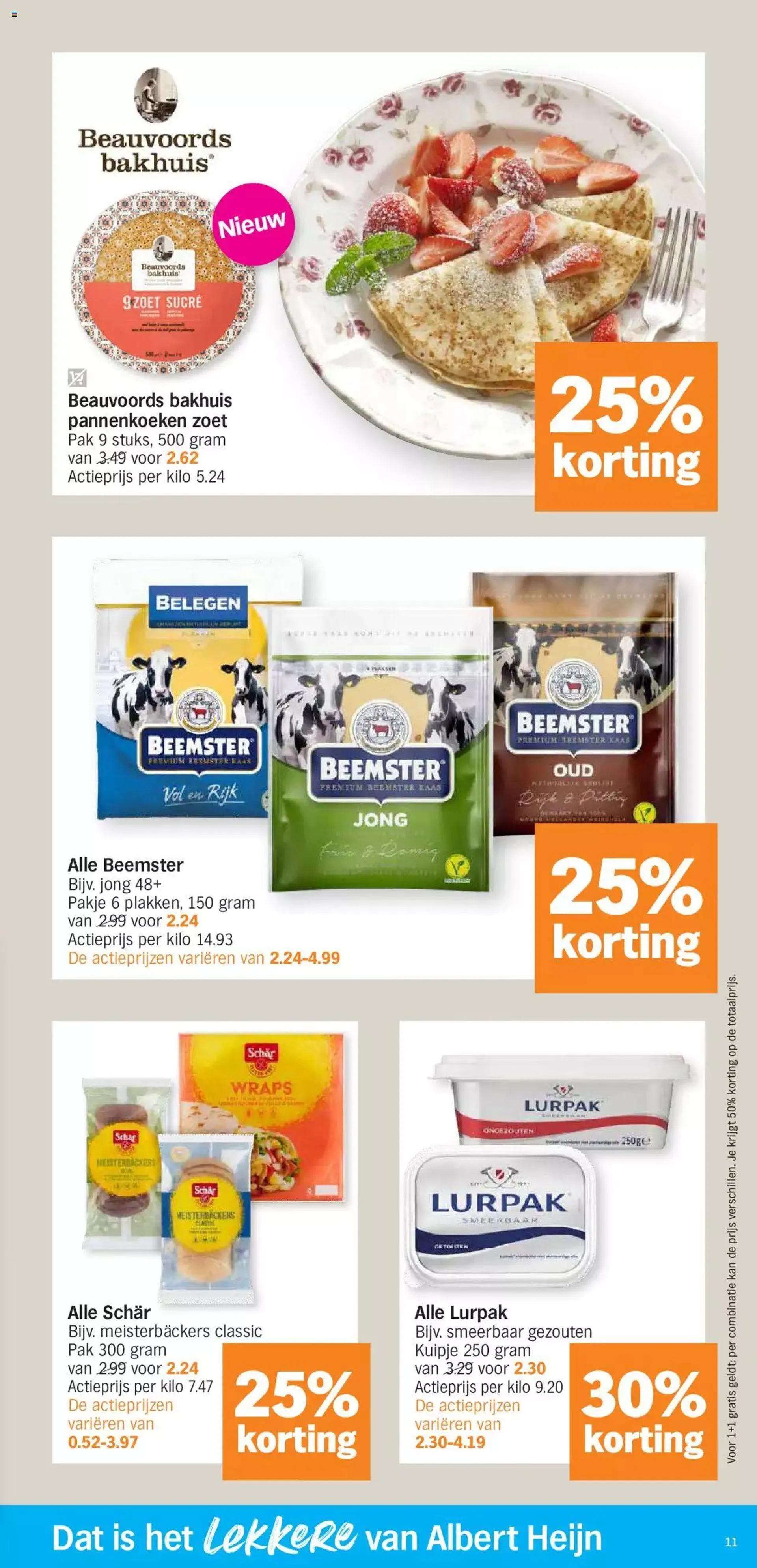 Albert Heijn folder week / de la semaine 18 - 10