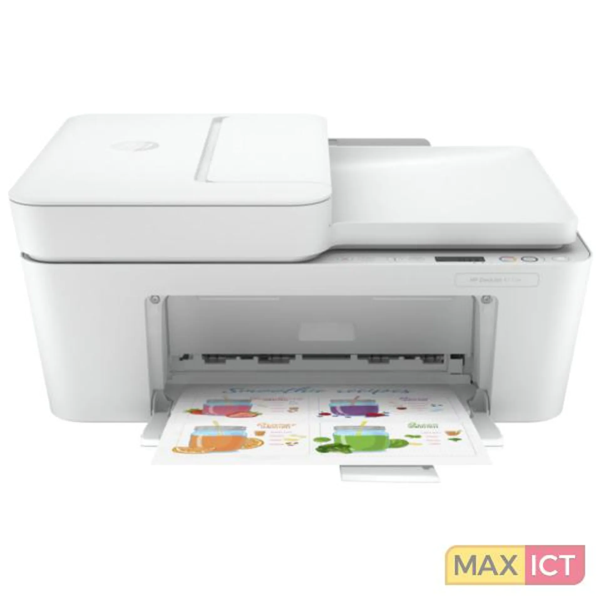 HP DeskJet Plus Deskjet 4110e All-in-One printer, Kleur, Printer voor Home, Printen, kopiëren, scannen, faxen via mobiel, Scans naar pdf