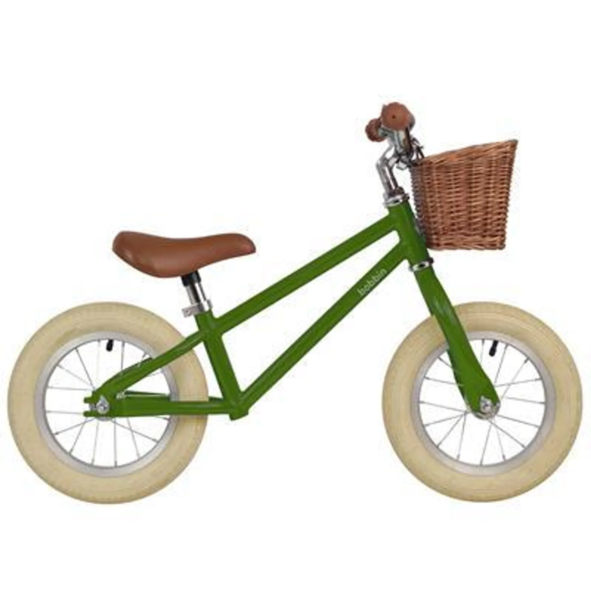 Bobbin Loopfiets moonbug balance bike - pea green