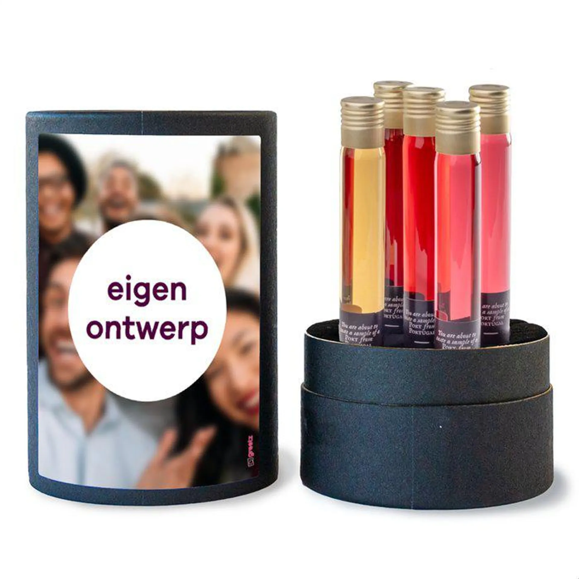 Port Proeverij | met eigen ontwerp | 5 x 25 ml