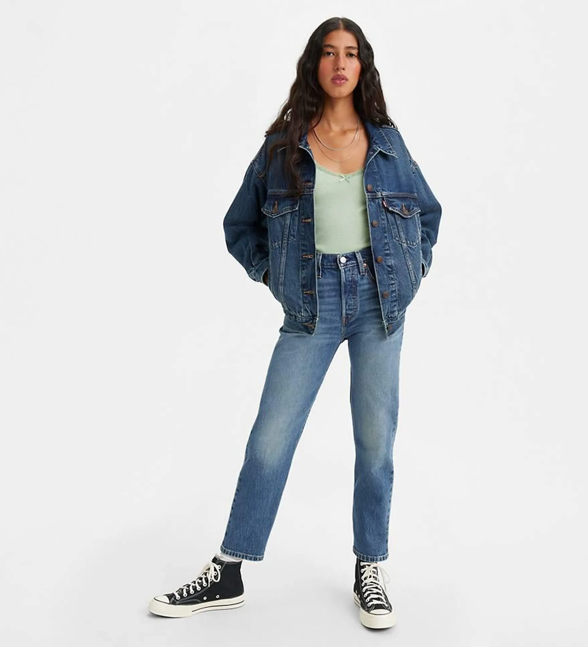 501® Levi's® Crop Jeans