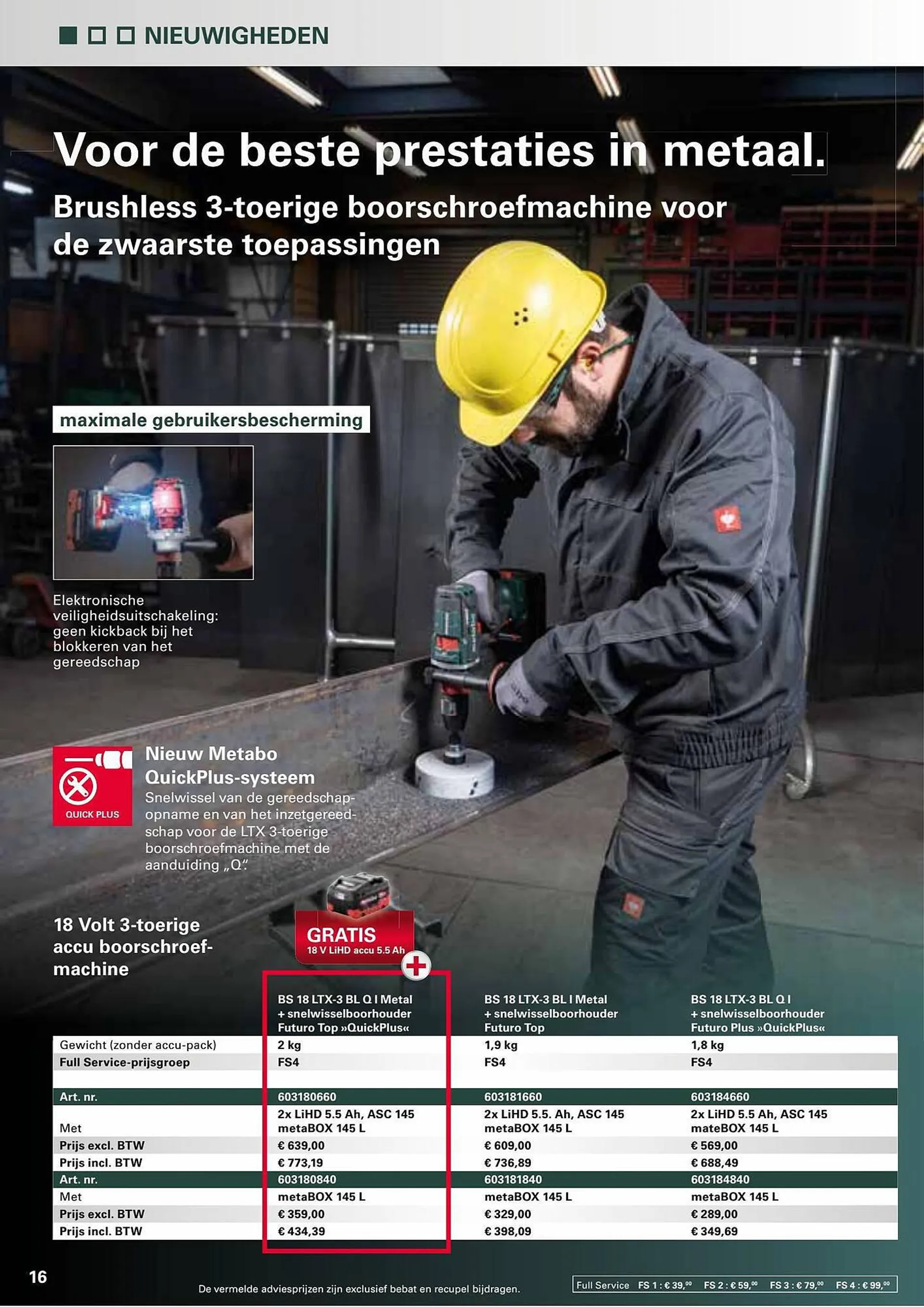 Metabo folder van 7 april tot 31 augustus 2023 - folder pagina 16