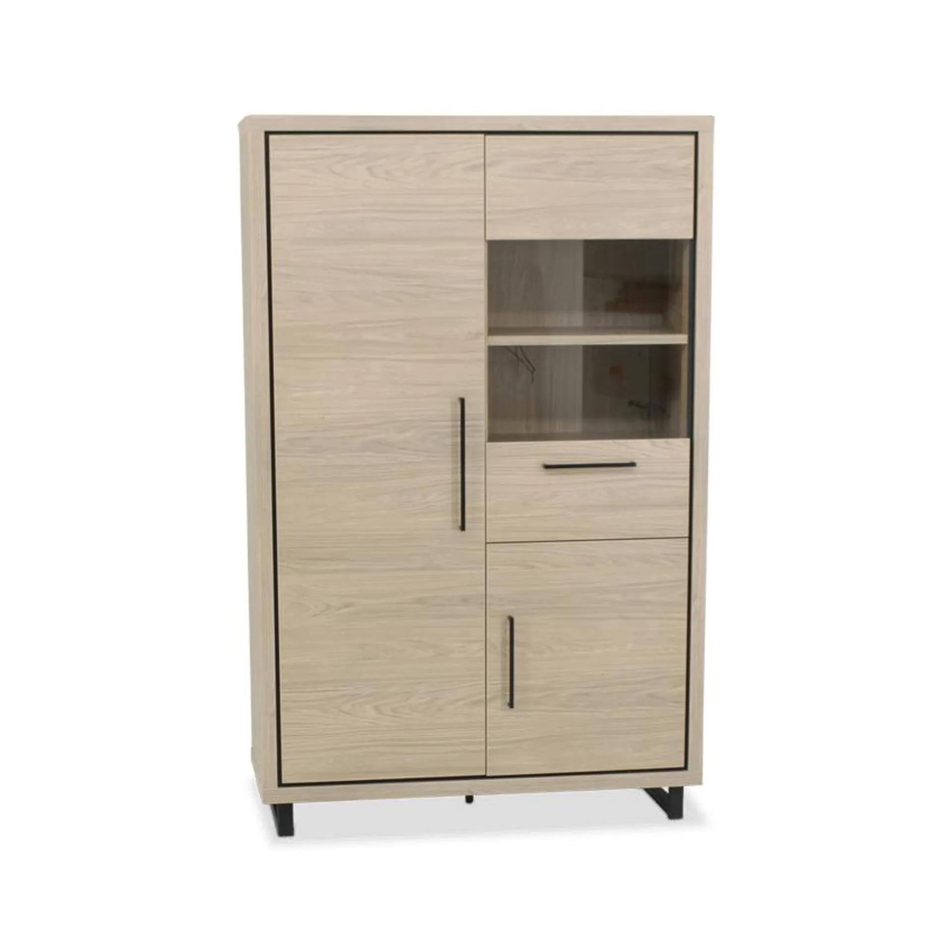 Wandkast LATINA Misty Oak B115