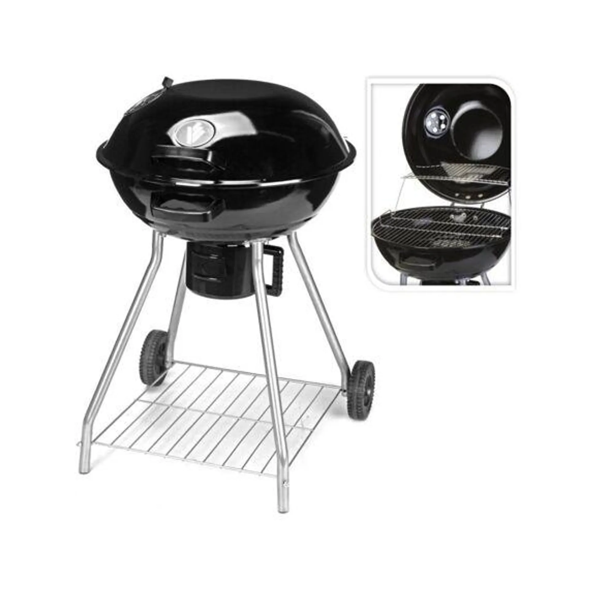 Vaggan Bbq Op Wielen Dia 56Cm Gs Tuv