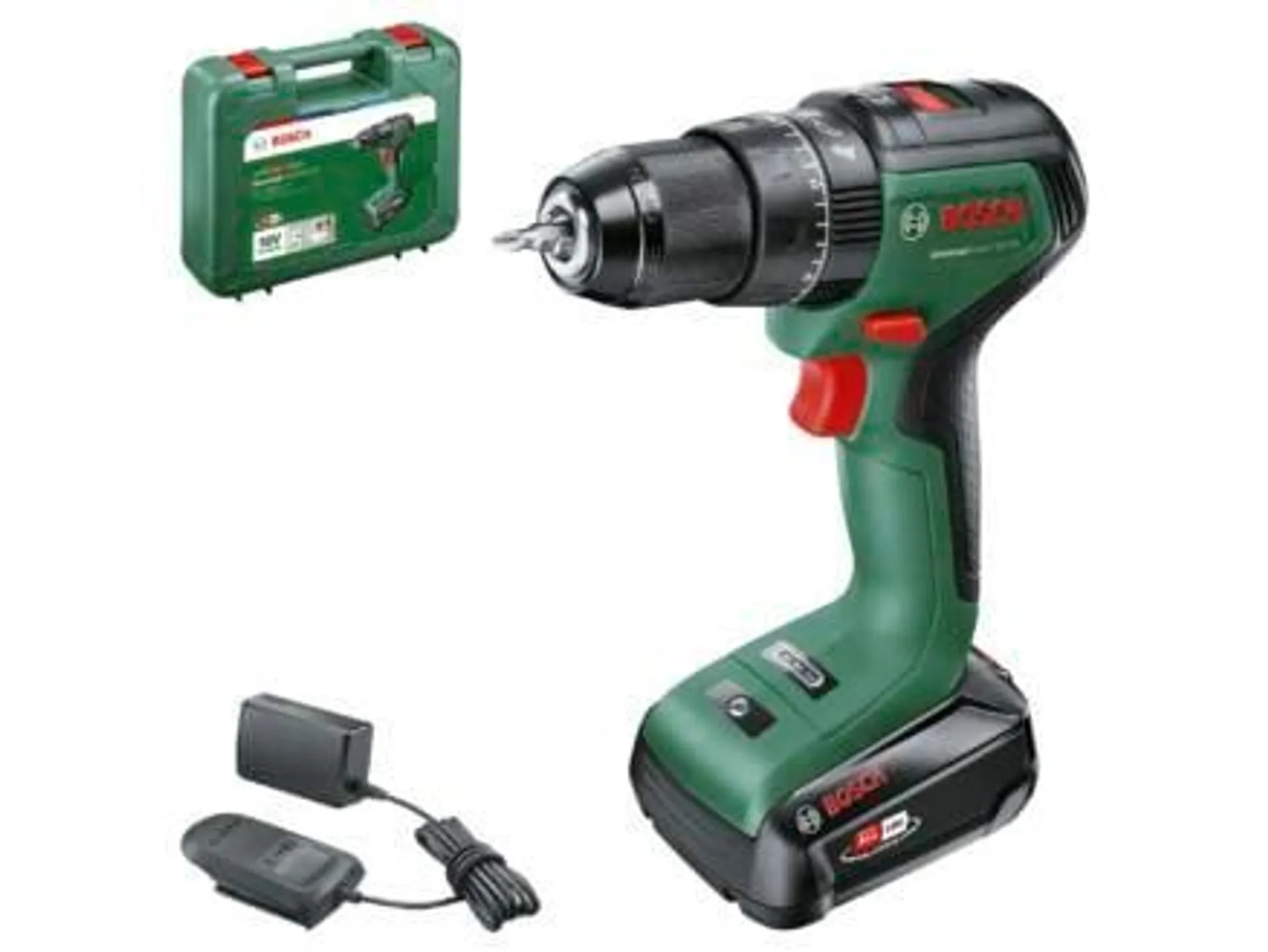 Bosch UniversalImpact 18V-60 accu klopboorschroefmachine 18V Li-Ion met 2 batterijen + lader