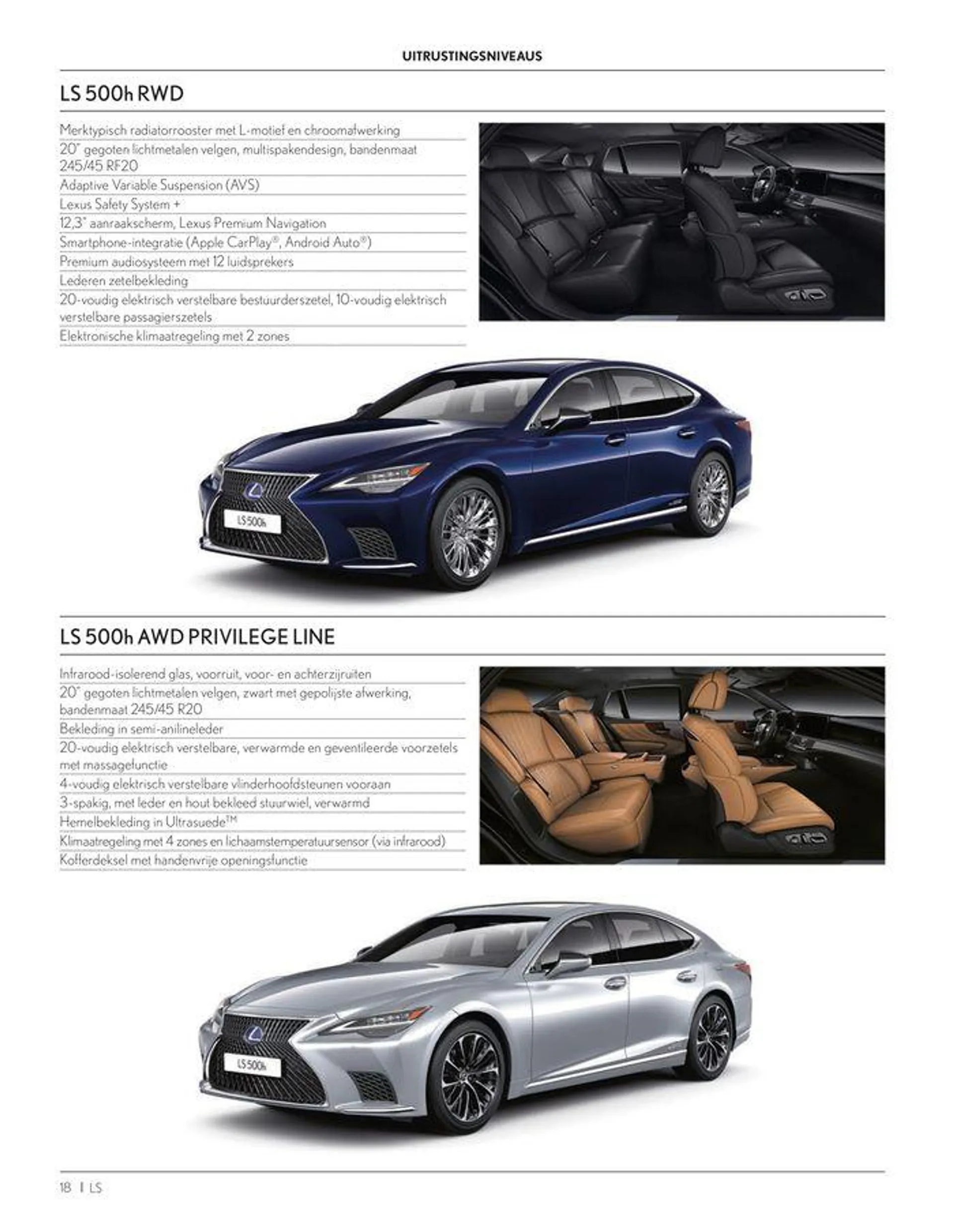 LEXUS LS van 23 november tot 23 november 2024 - folder pagina 18