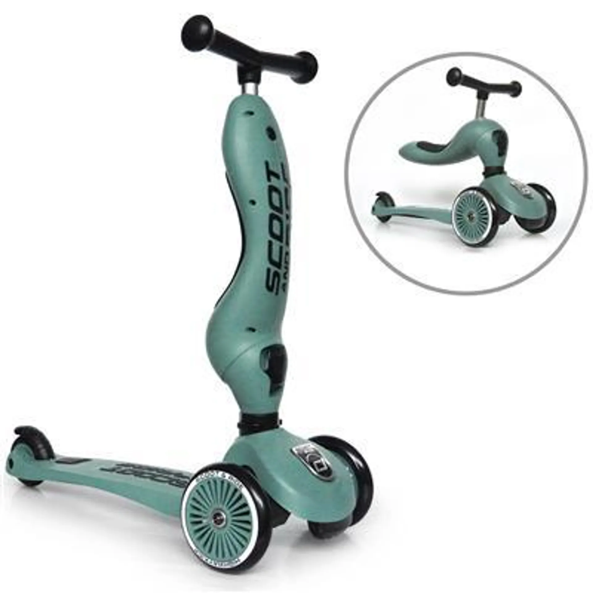 Scoot & Ride Loopfiets/step highwaykick 1 - forest