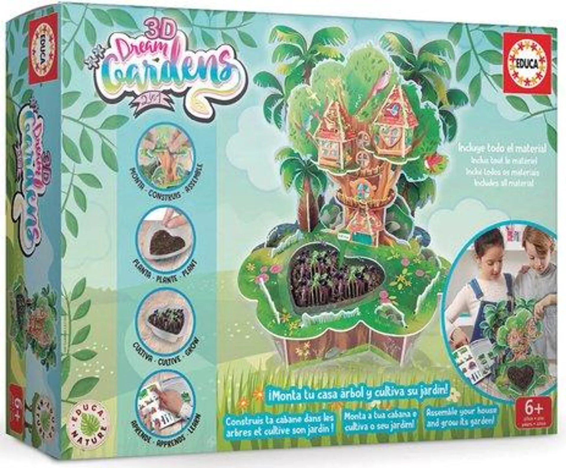 3D DREAM GARDENS 2 IN 1 - CABANE DANS LES ARBRES