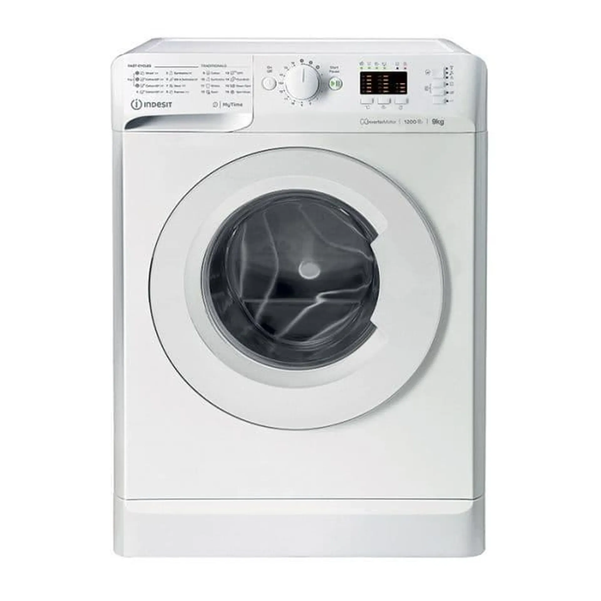 Lave-linge hublot 9 kg INDESIT MTWA 91295 W EE