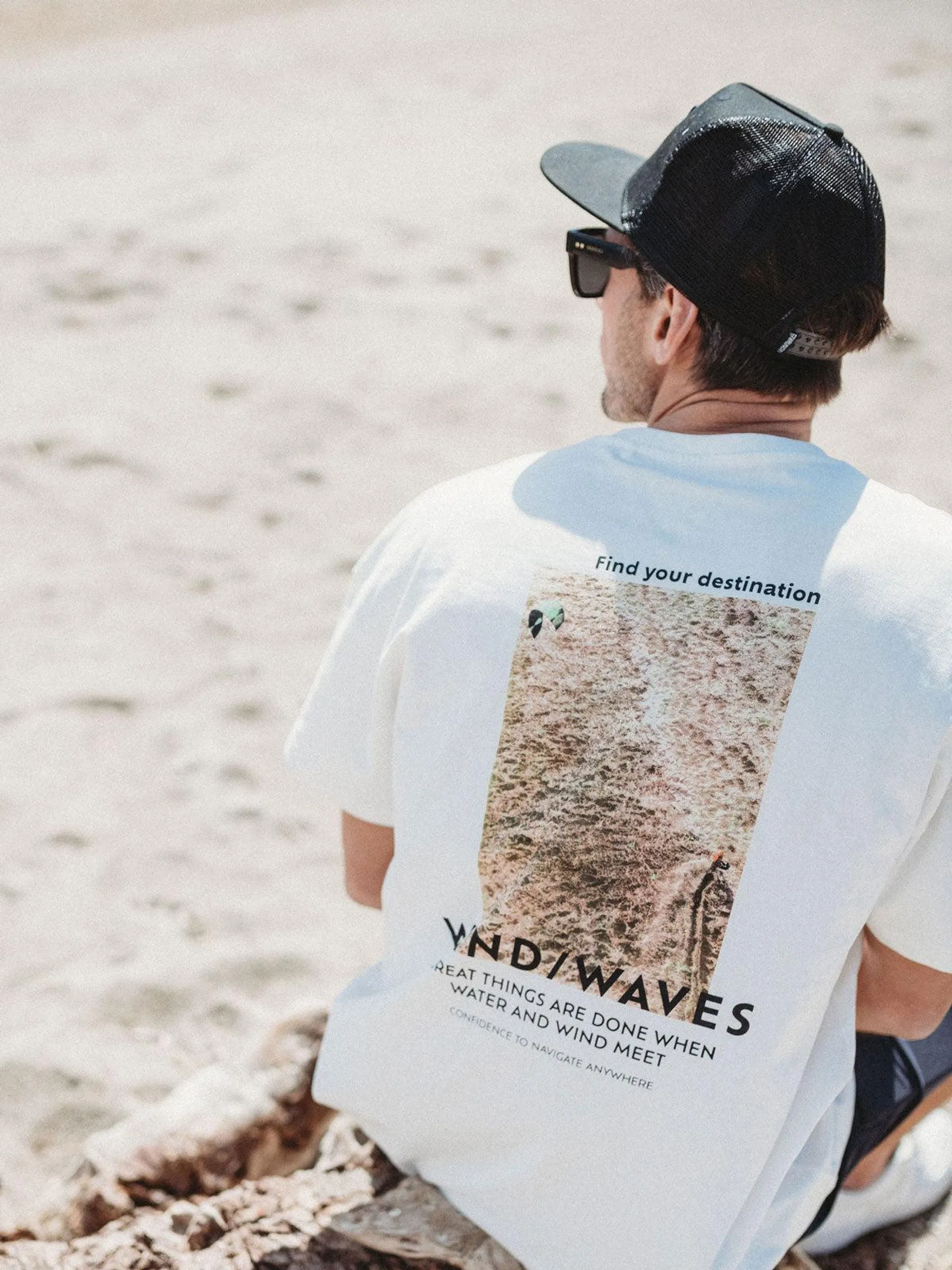 Orestis-Nature Men Oversized T-shirt | Off-White