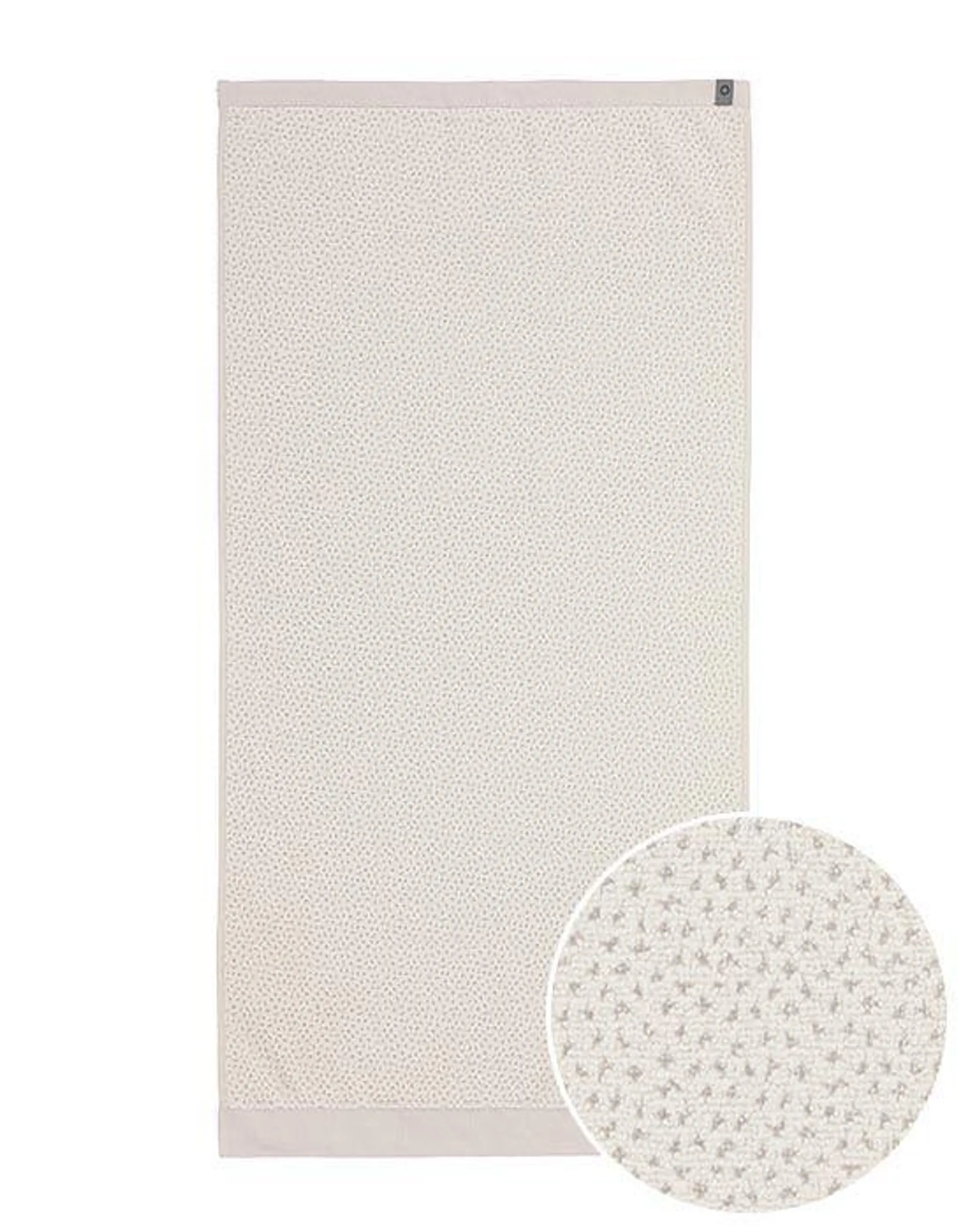 ESSENZA Connect Organic Breeze Natural Handdoek 60 x 110 cm