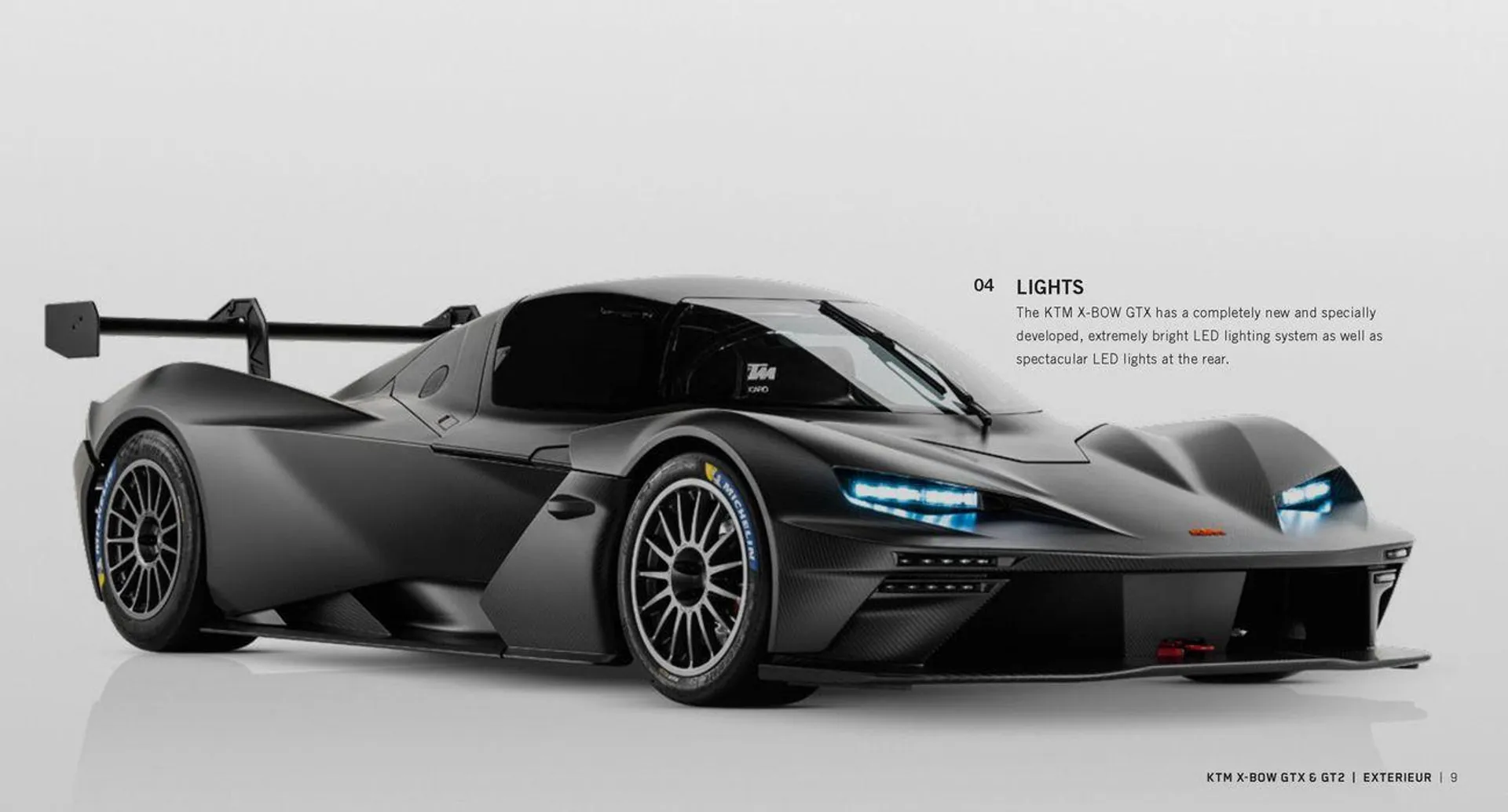 KTM X-BOW GTX/GT2 van 13 oktober tot 13 oktober 2024 - folder pagina 9