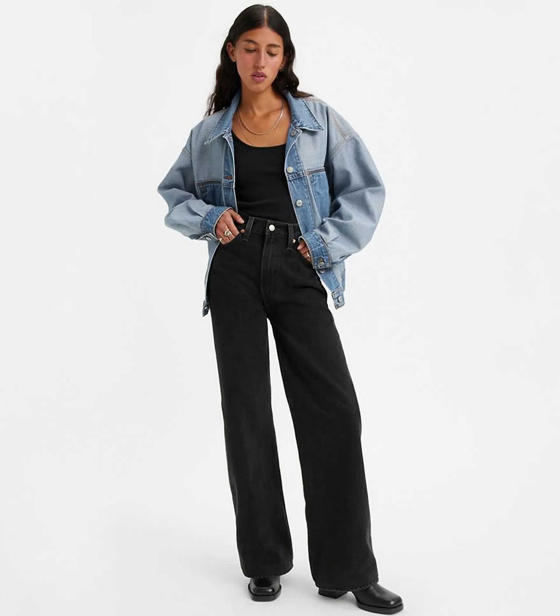 Ribcage Wide Leg Jeans