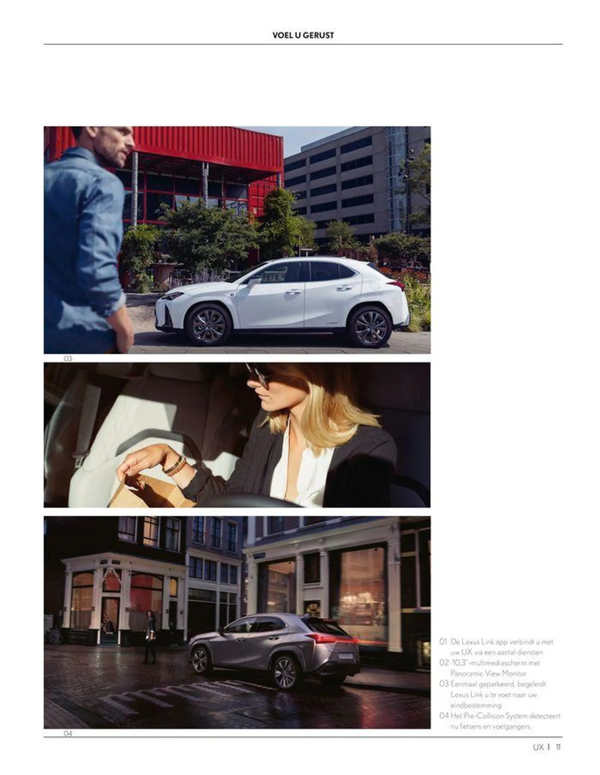 LEXUS UX  van 23 november tot 23 november 2024 - folder pagina 11