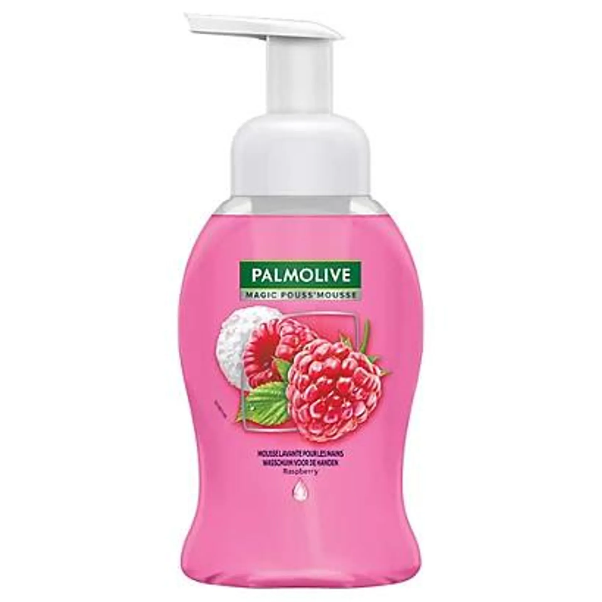 Zepen Magic Pouss'mousse Palmolive framboos 250 ml, set van 12