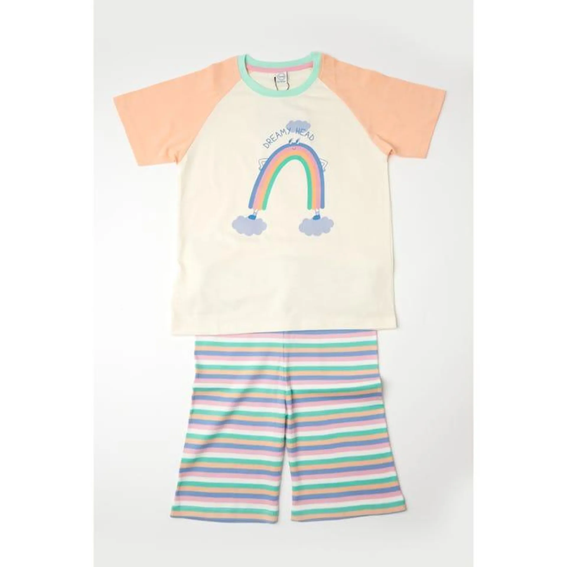 Kids pyjama set regenboog