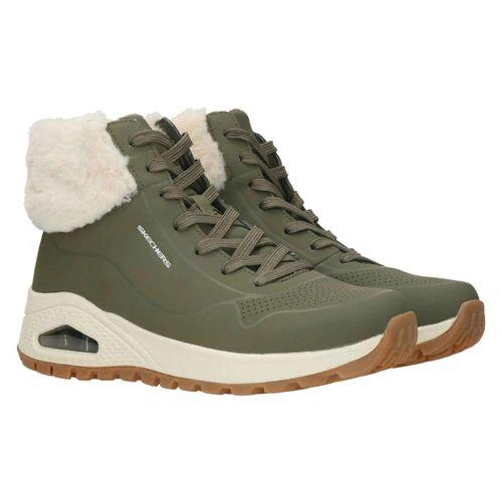 Skechers Uno Rugged Fall Air Boots Groen Dames