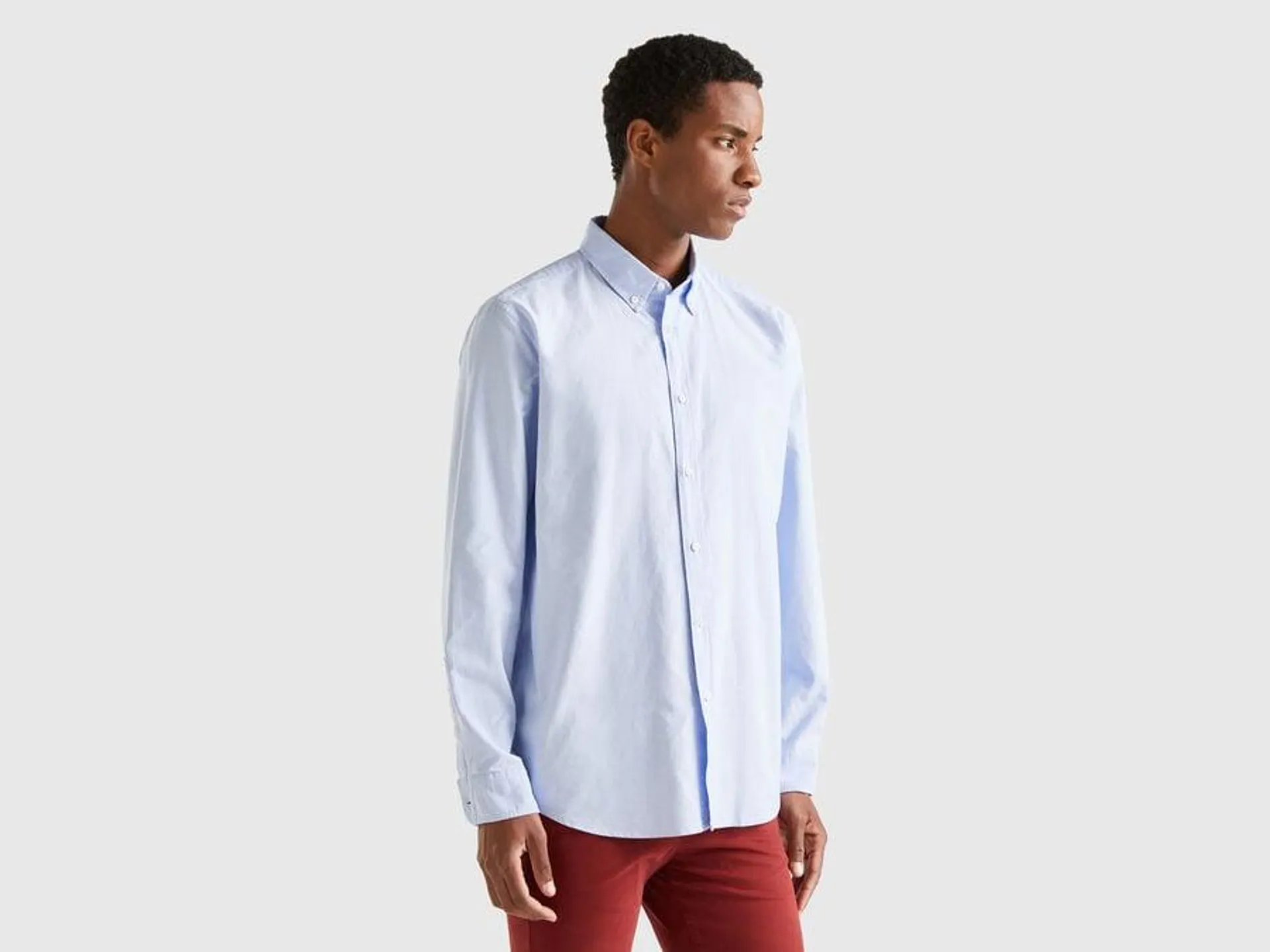 Slim fit button down shirt