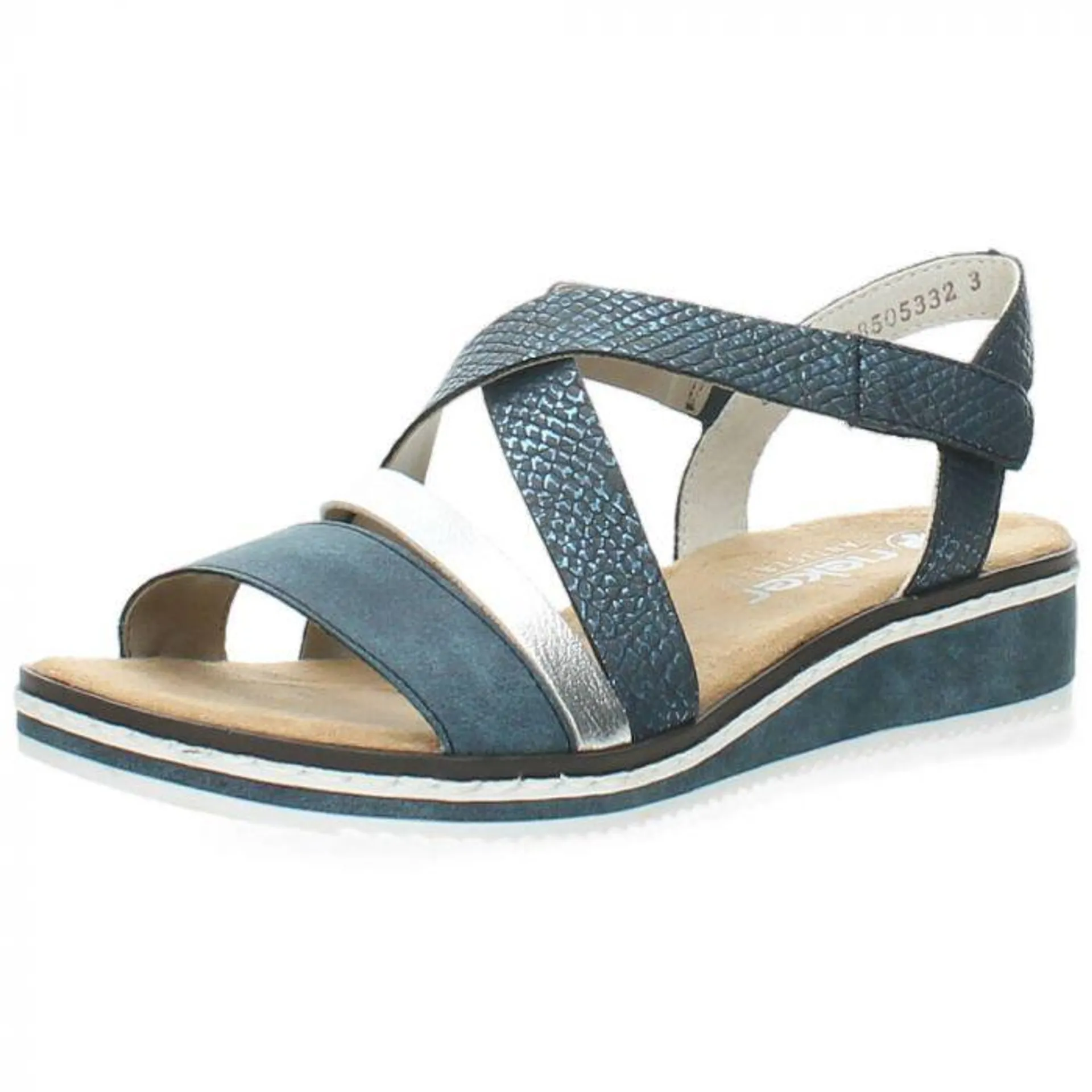 Blauwe sandalen