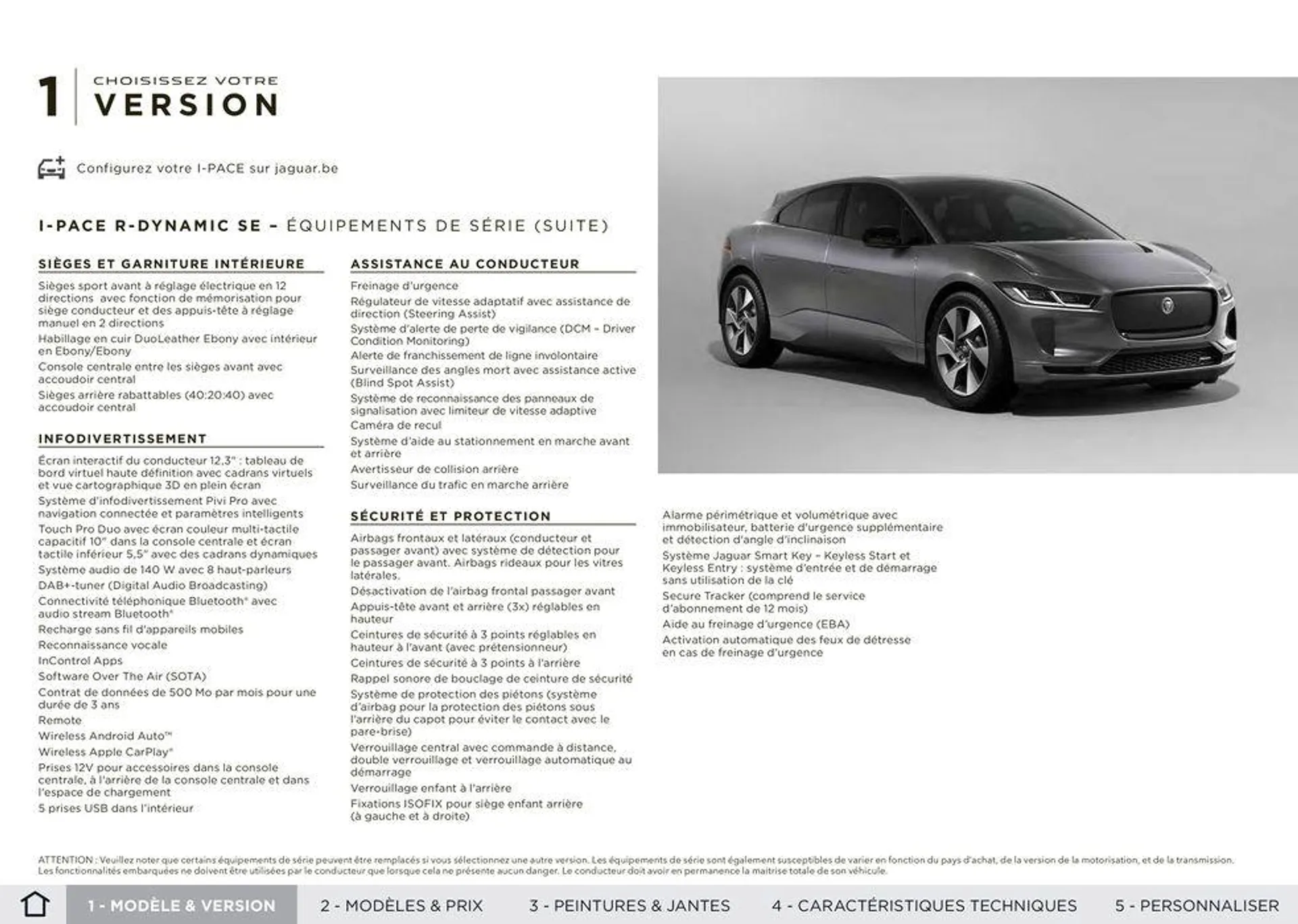 I-PACE van 5 oktober tot 5 oktober 2024 - folder pagina 5