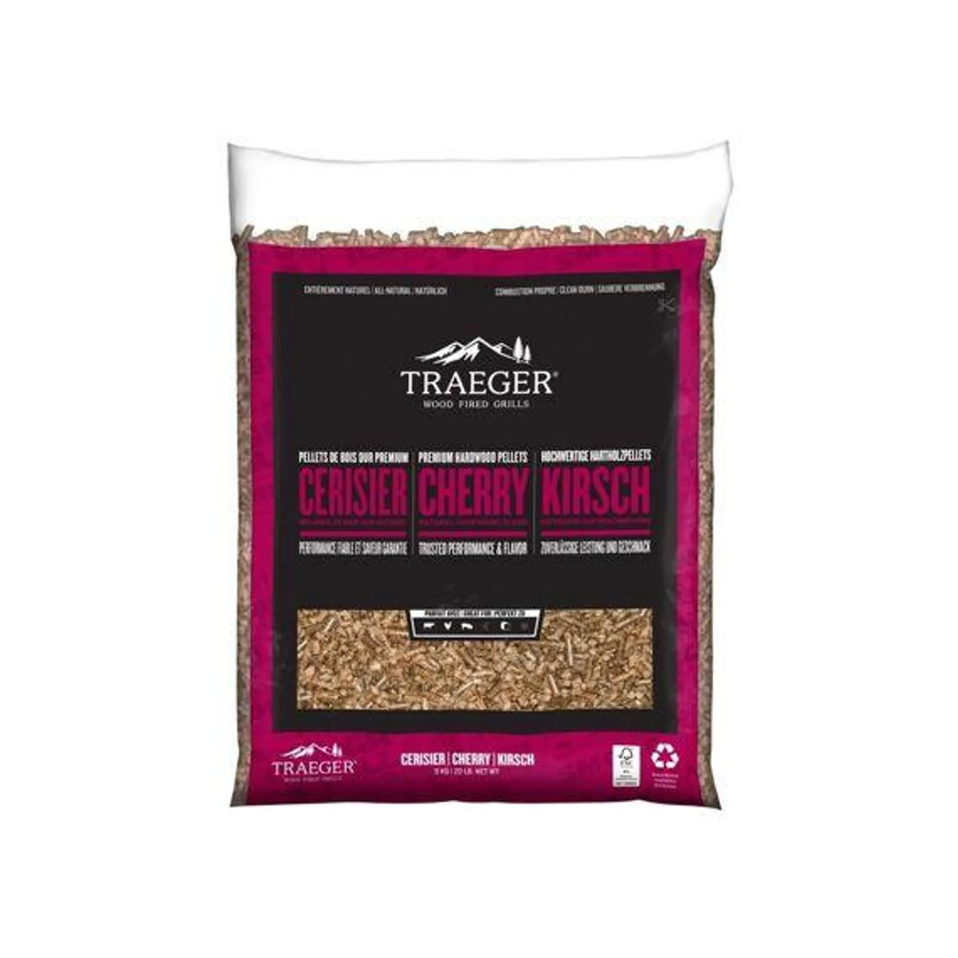 Traeger Cherry Pellets 9Kg Bag