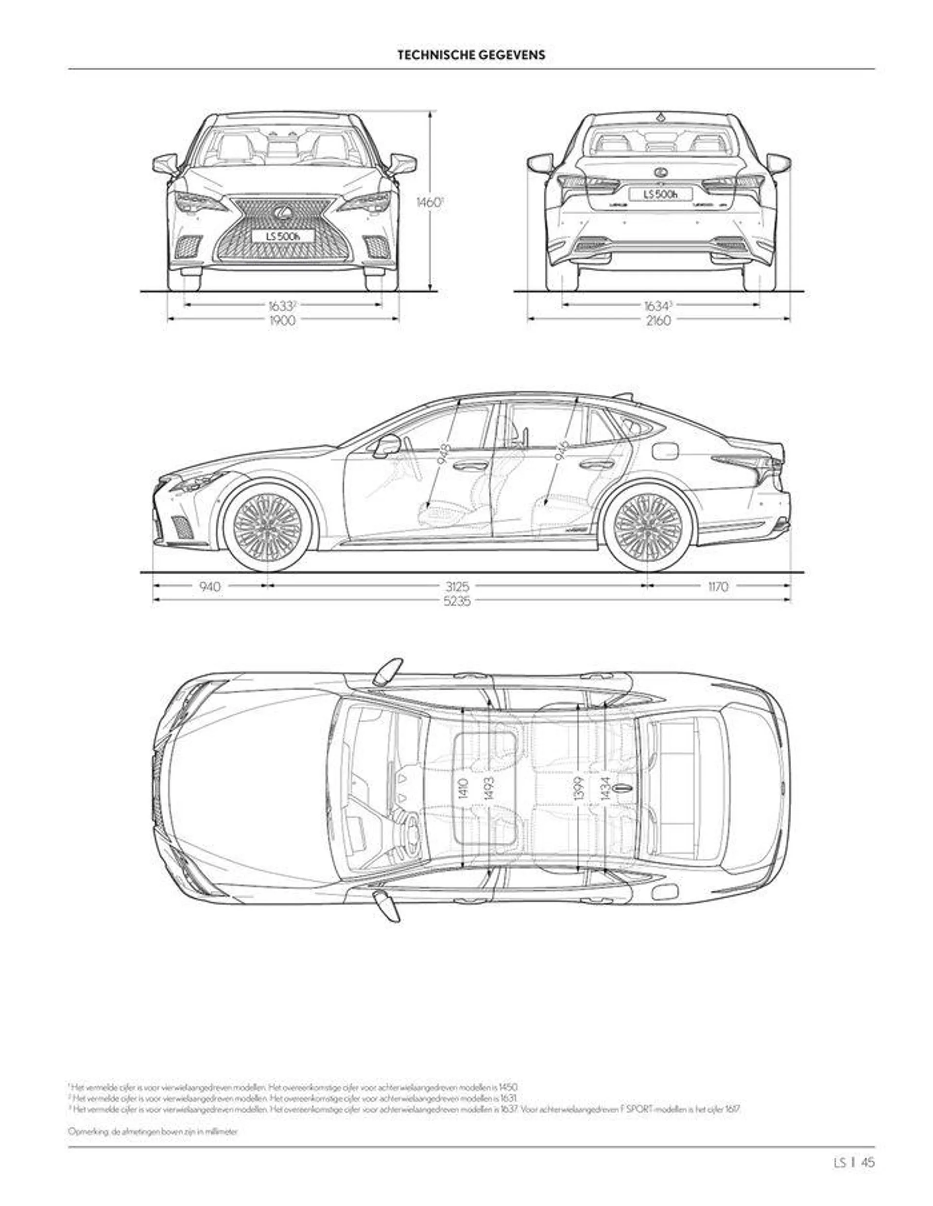 LEXUS LS van 23 november tot 23 november 2024 - folder pagina 45