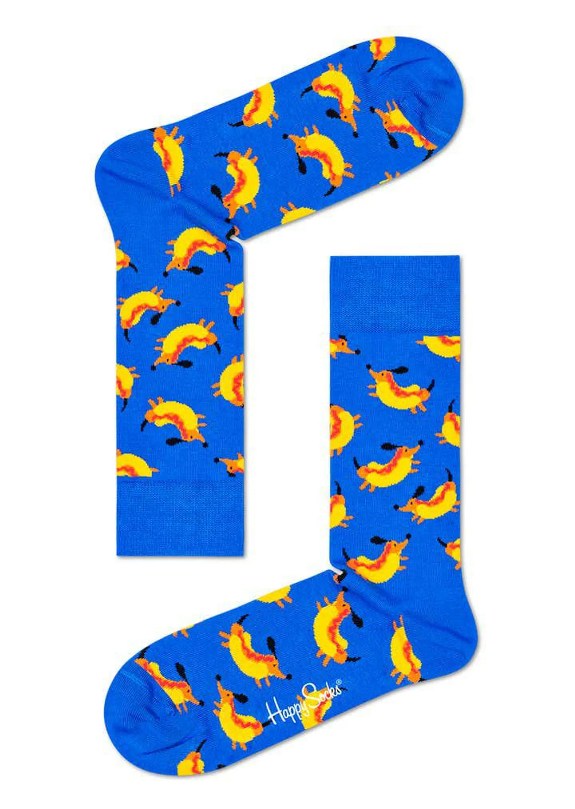 Hot Dog Dog Sock