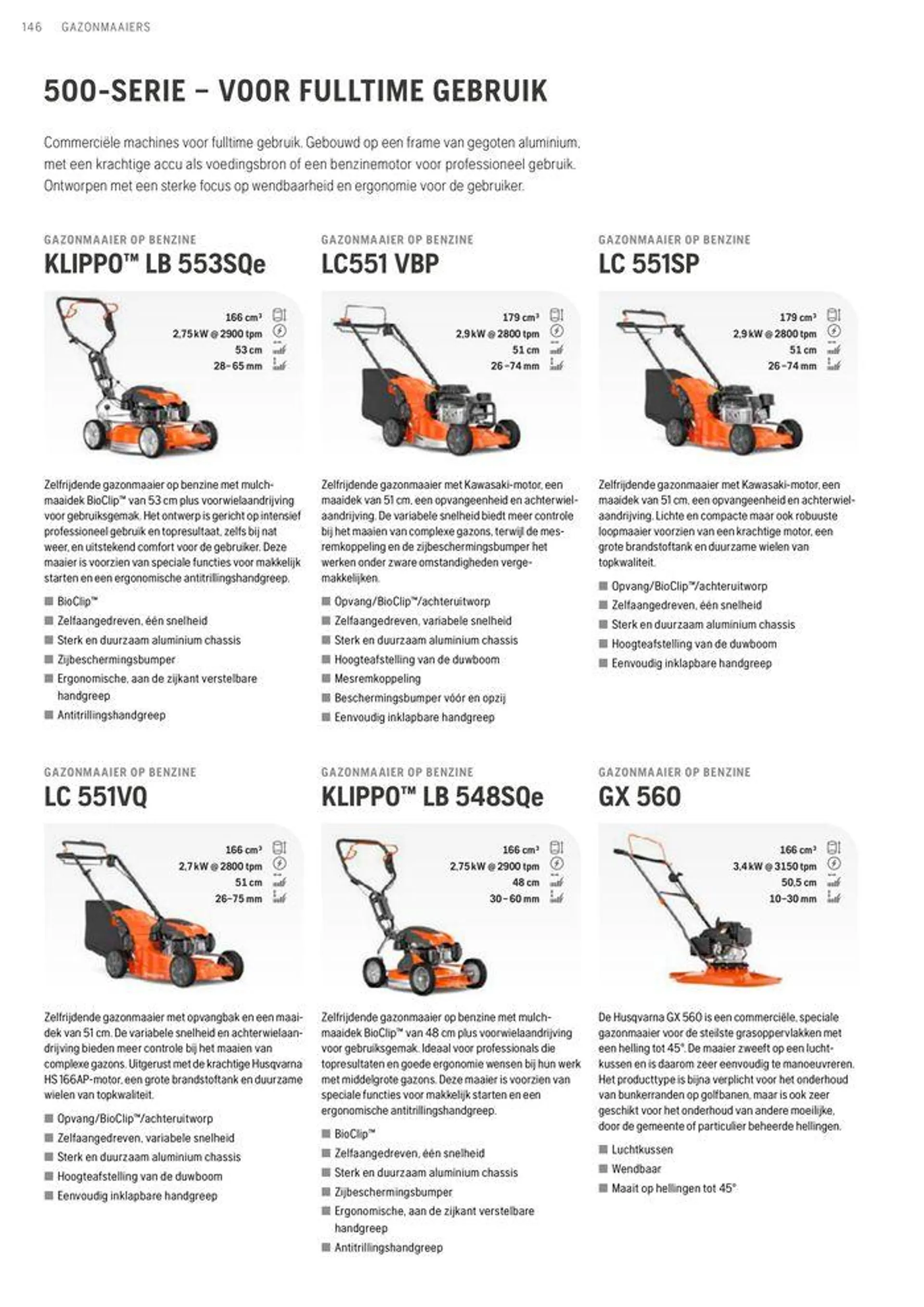 Professionele Producten 2024 van 3 april tot 31 december 2024 - folder pagina 146