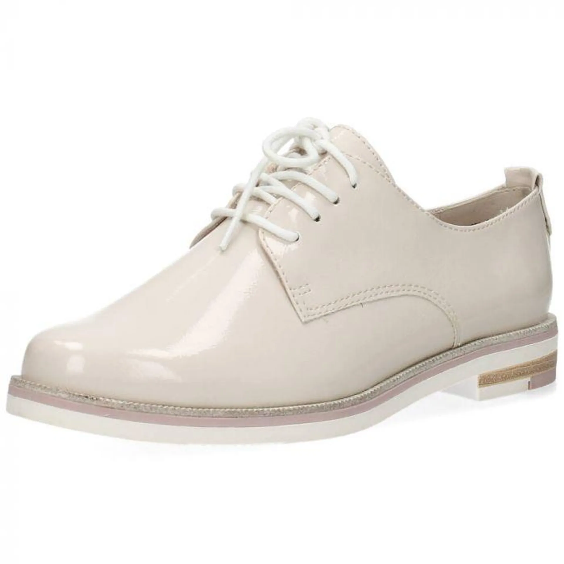 Beige veterschoenen