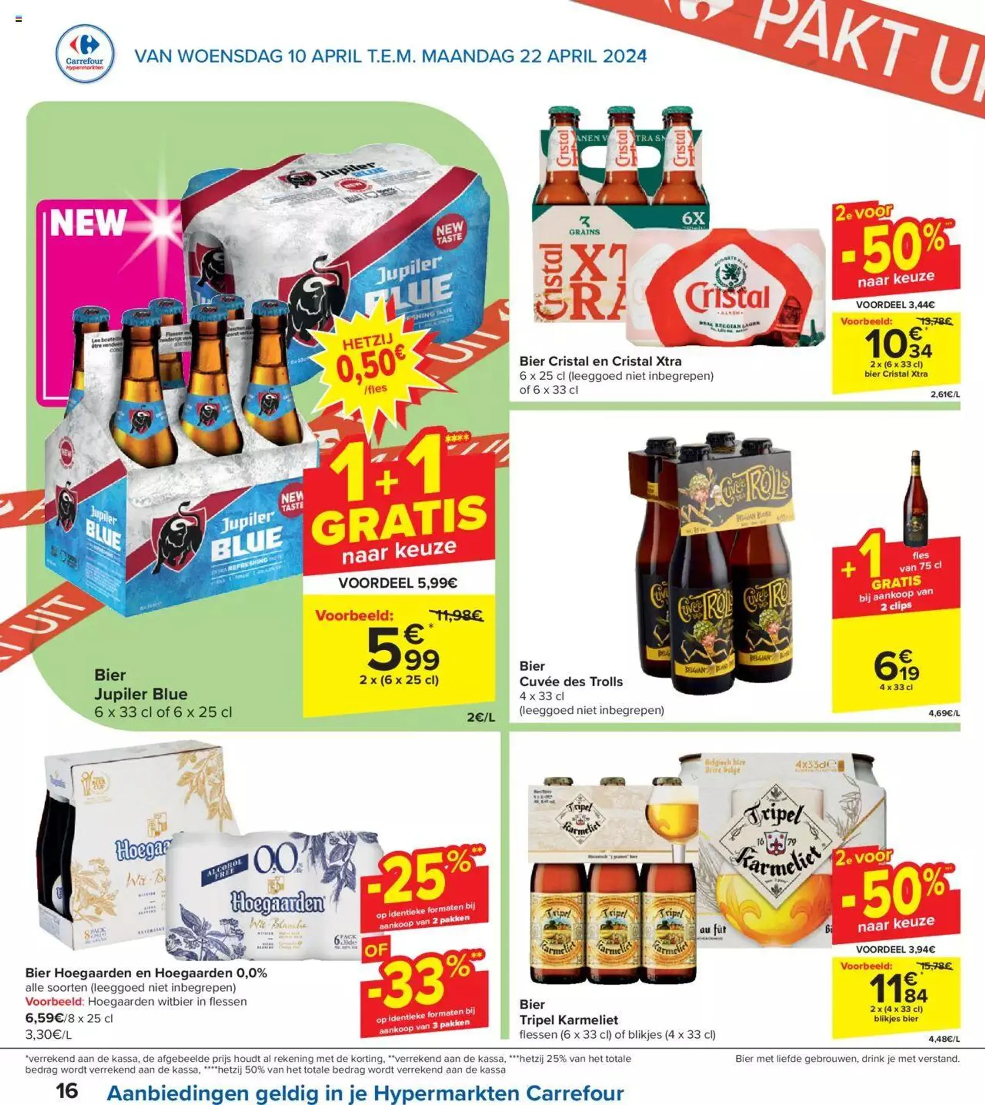 Carrefour folder week 15/16 van 22 april tot 31 december 2024 - folder pagina 16