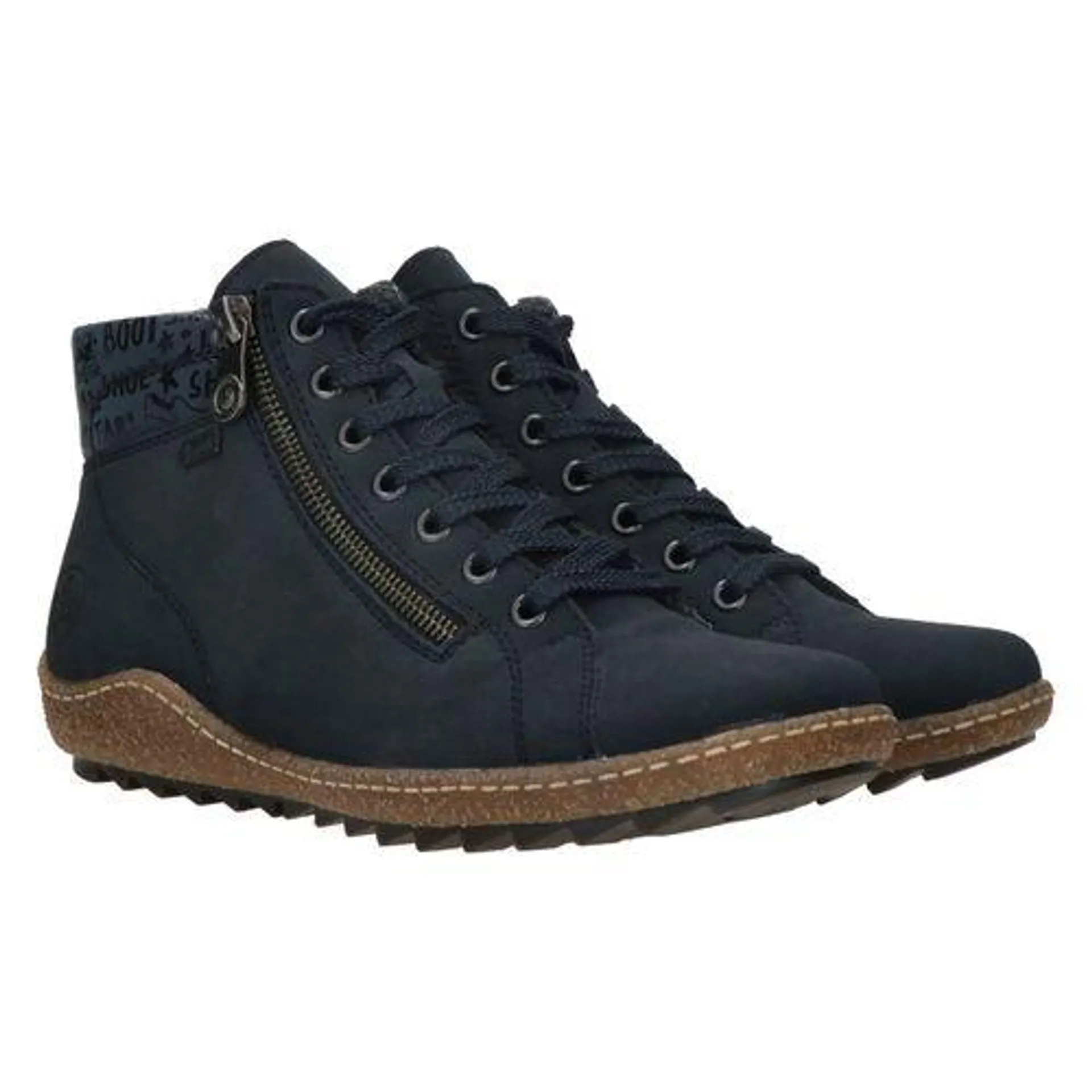 Rieker Tex Boots Blauw Dames