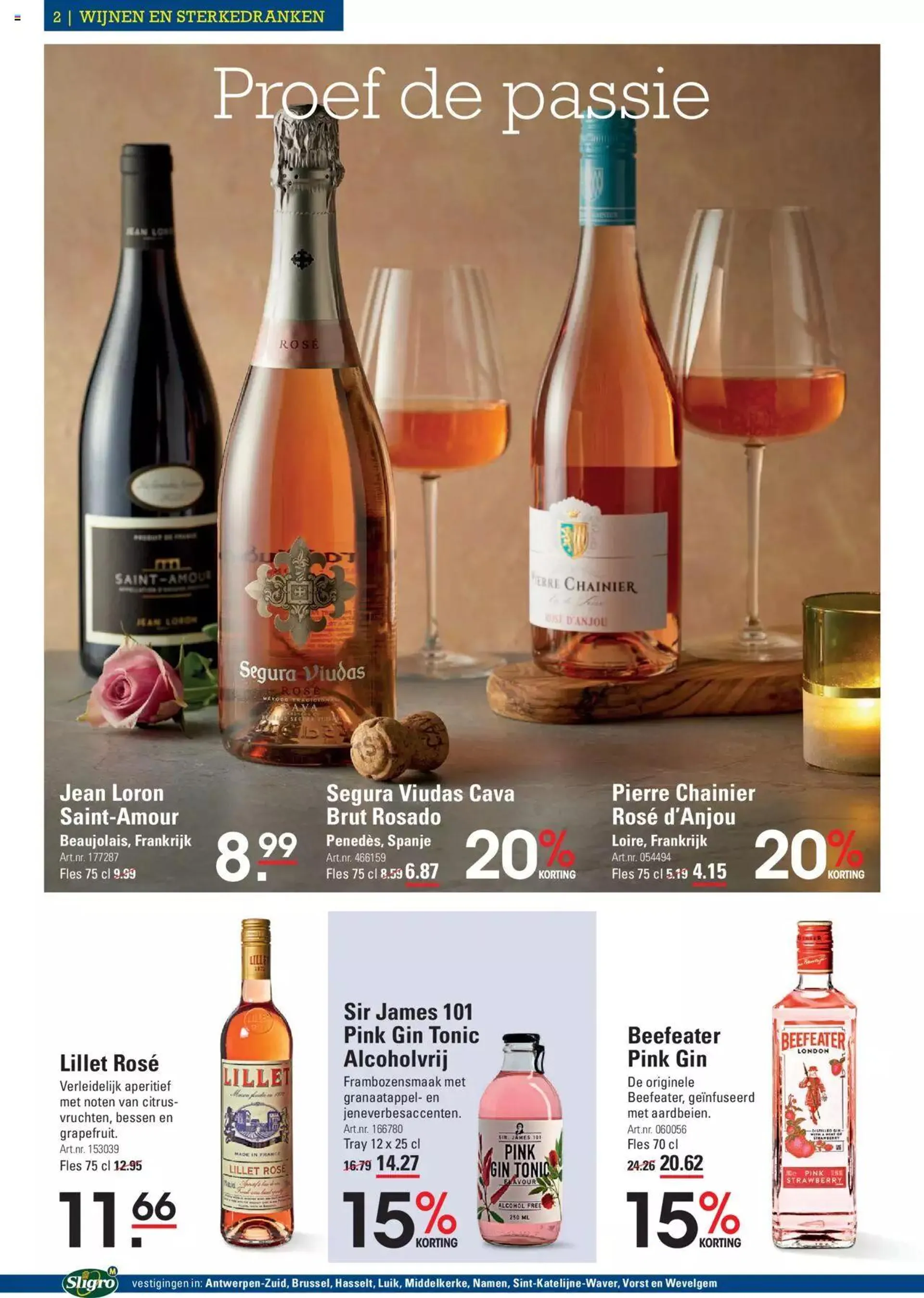 Sligro - Folder Wijn van 19 februari tot 23 februari 2024 - folder pagina 2