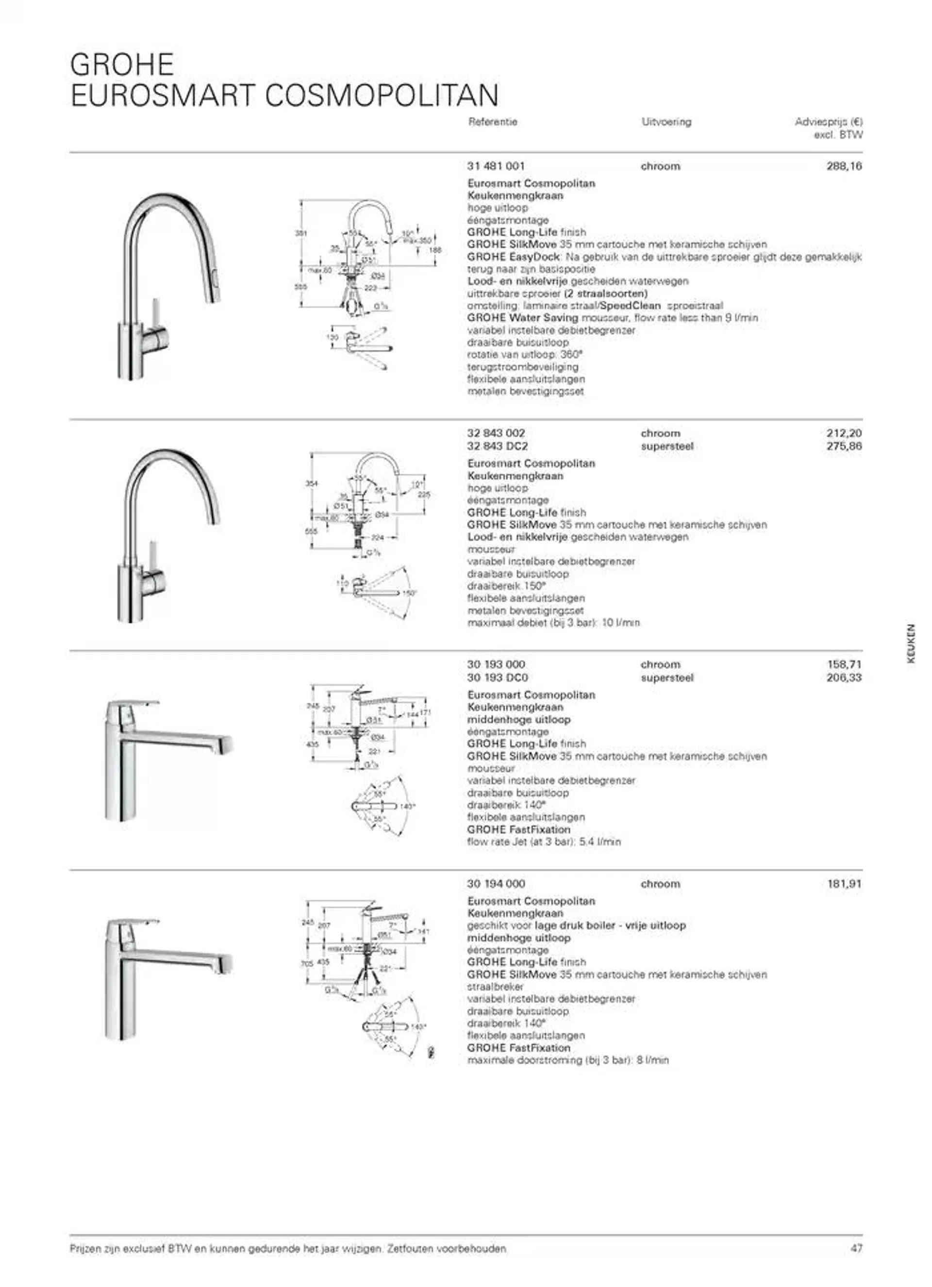 Catalogus Keuken van 16 oktober tot 31 december 2024 - folder pagina 47