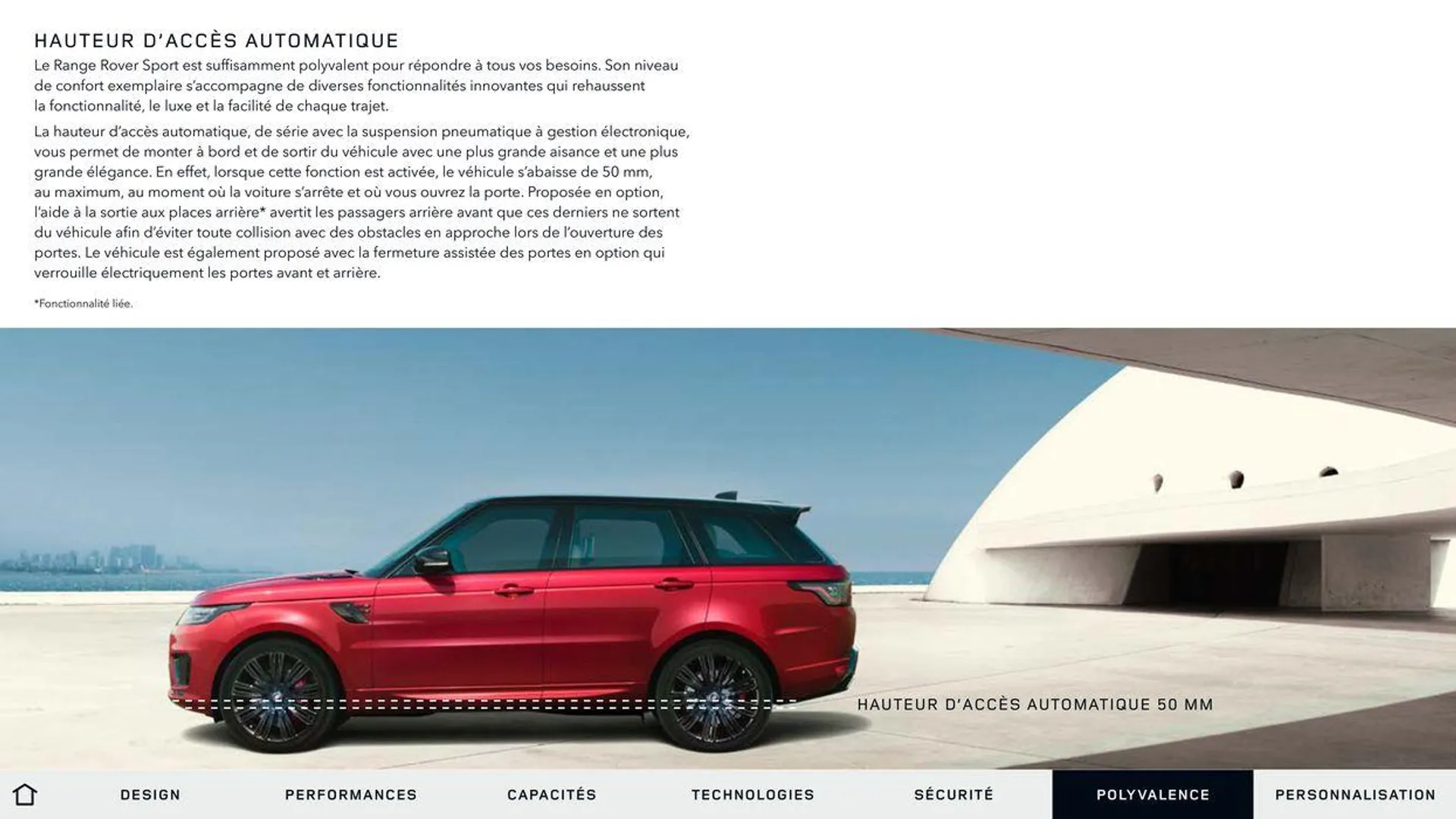 RANGE ROVER SPORT van 13 oktober tot 13 oktober 2024 - folder pagina 49