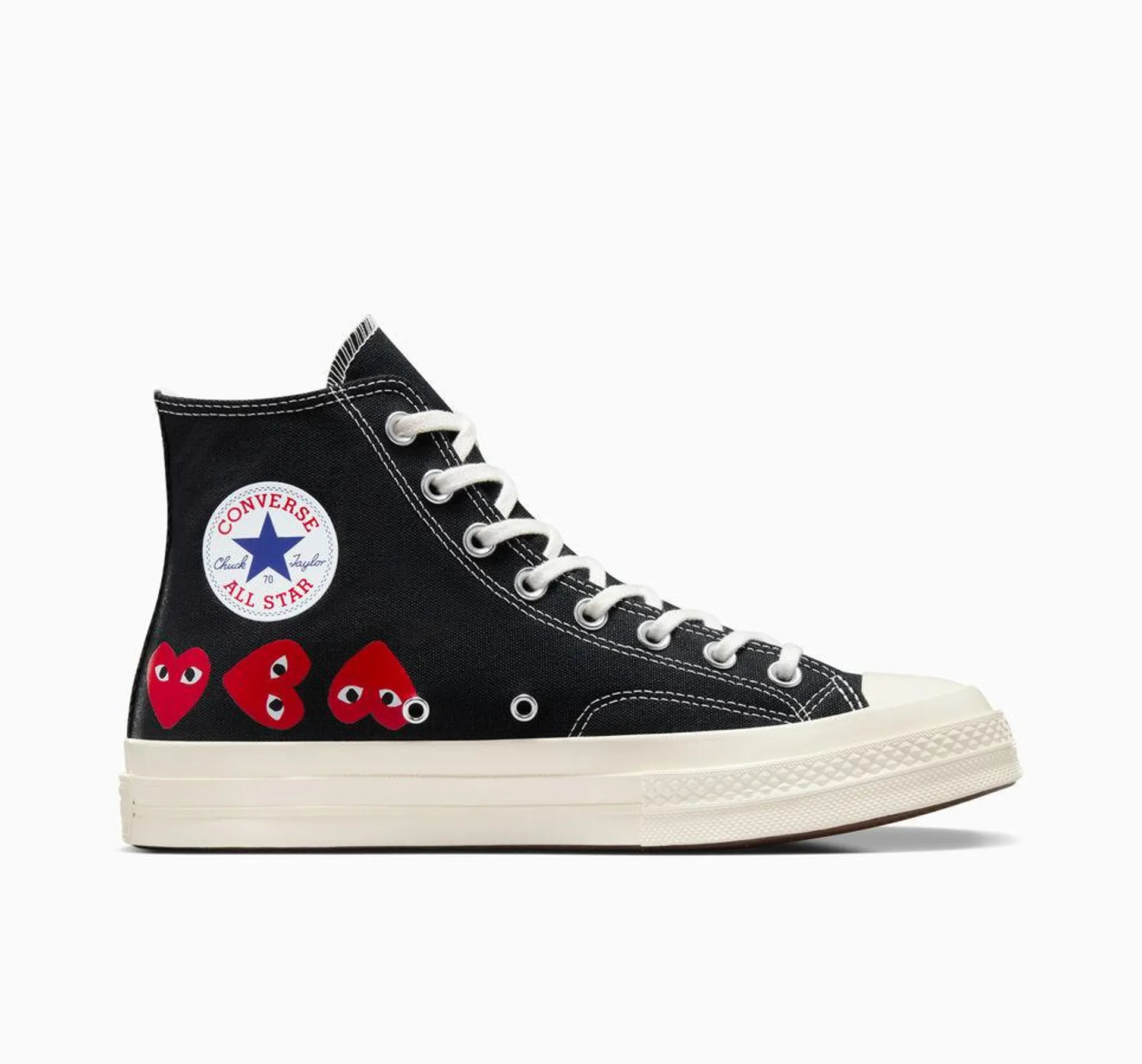 Converse x Comme des Garçons PLAY Chuck 70 Multi Heart