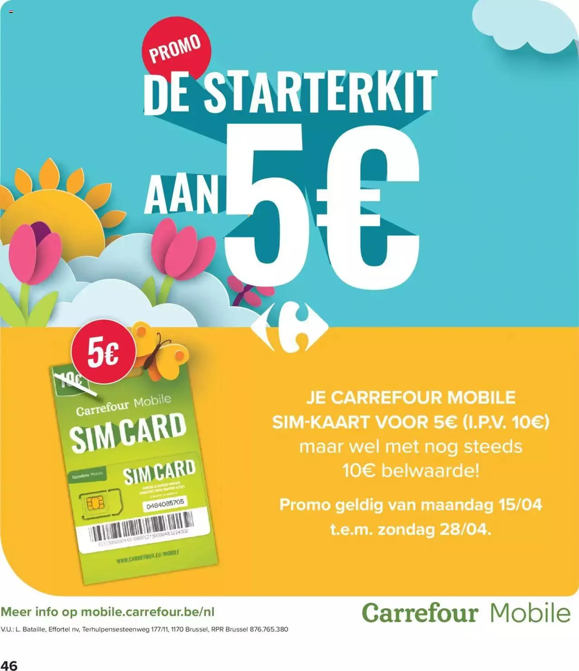 Carrefour folder week 17/18 van 6 mei tot 31 december 2024 - folder pagina 46