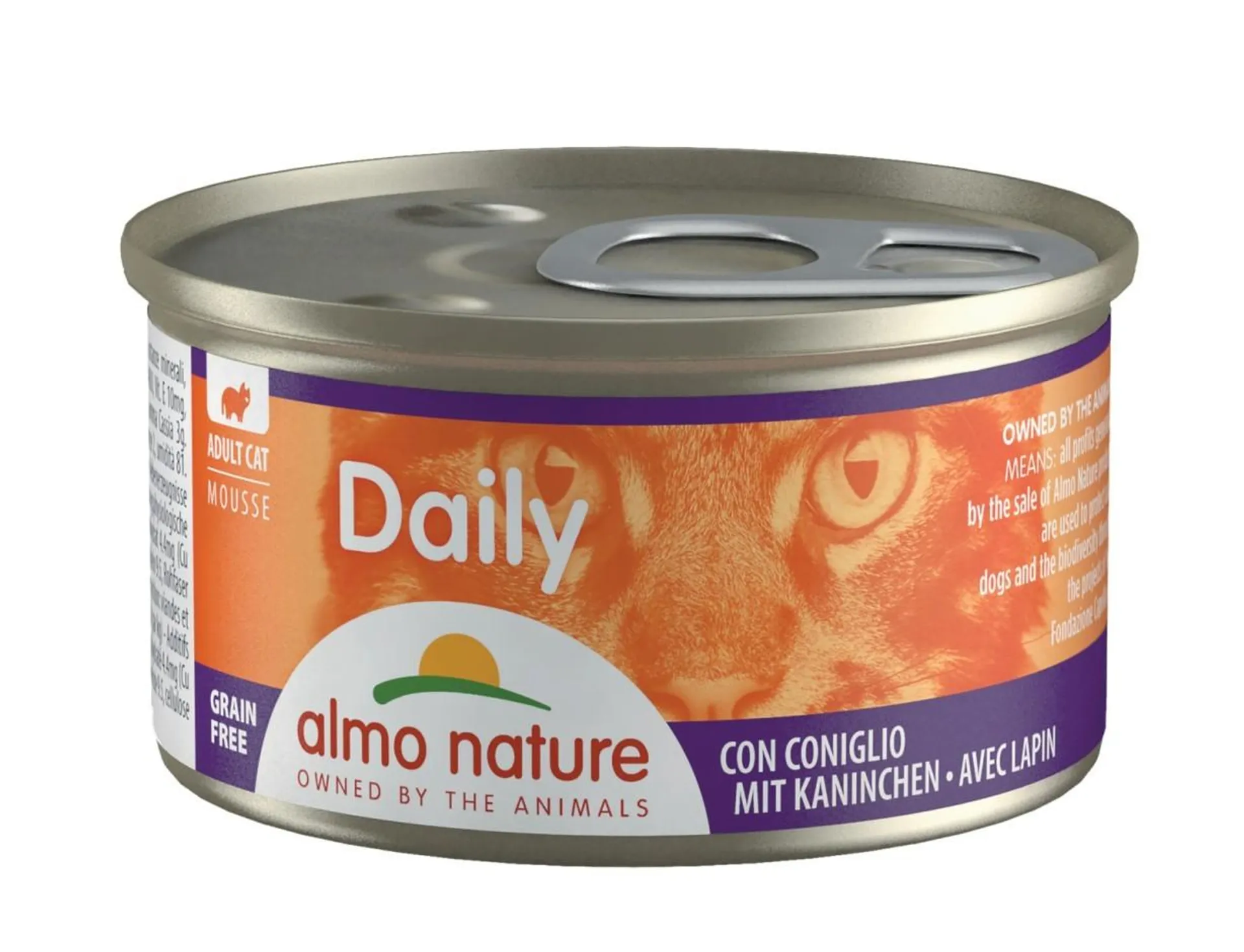 Daily Cats 85g - Mousse met konijn