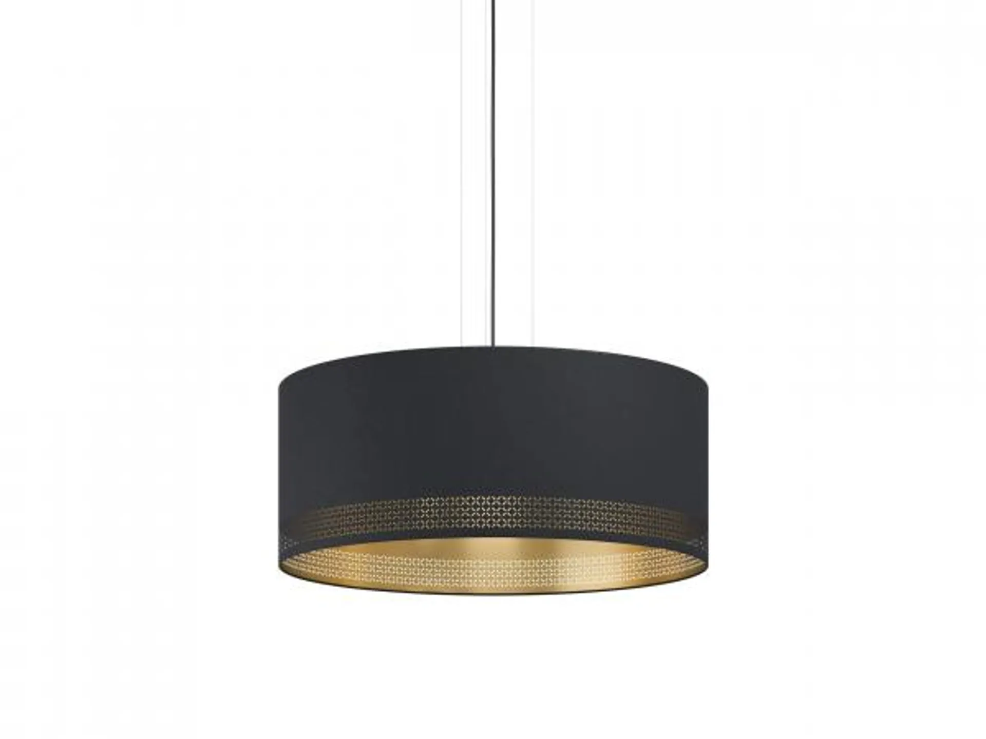 EGLO Hanglamp ESTEPERRA groot - Zwart/goud