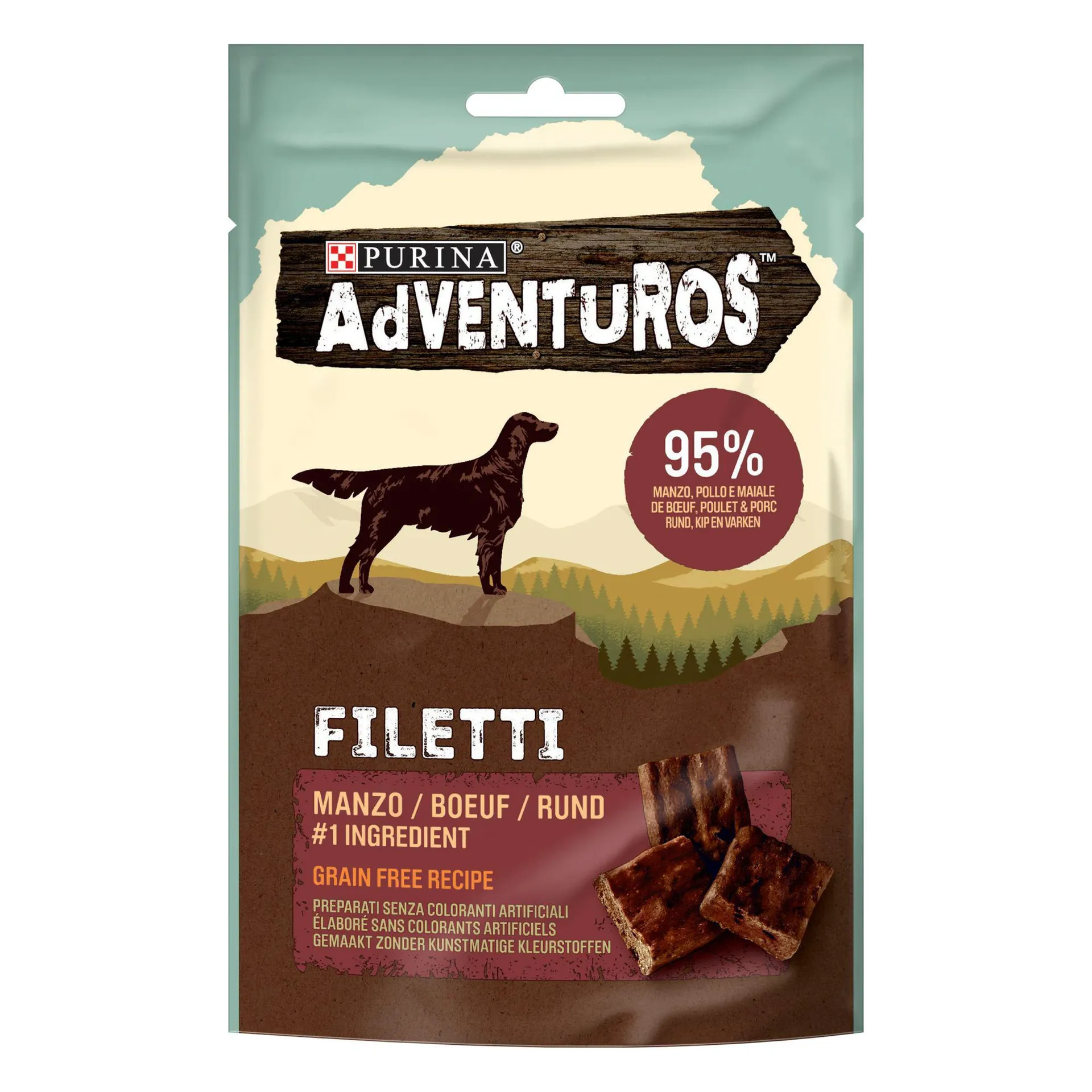 Adventuros filetti boeuf 70g