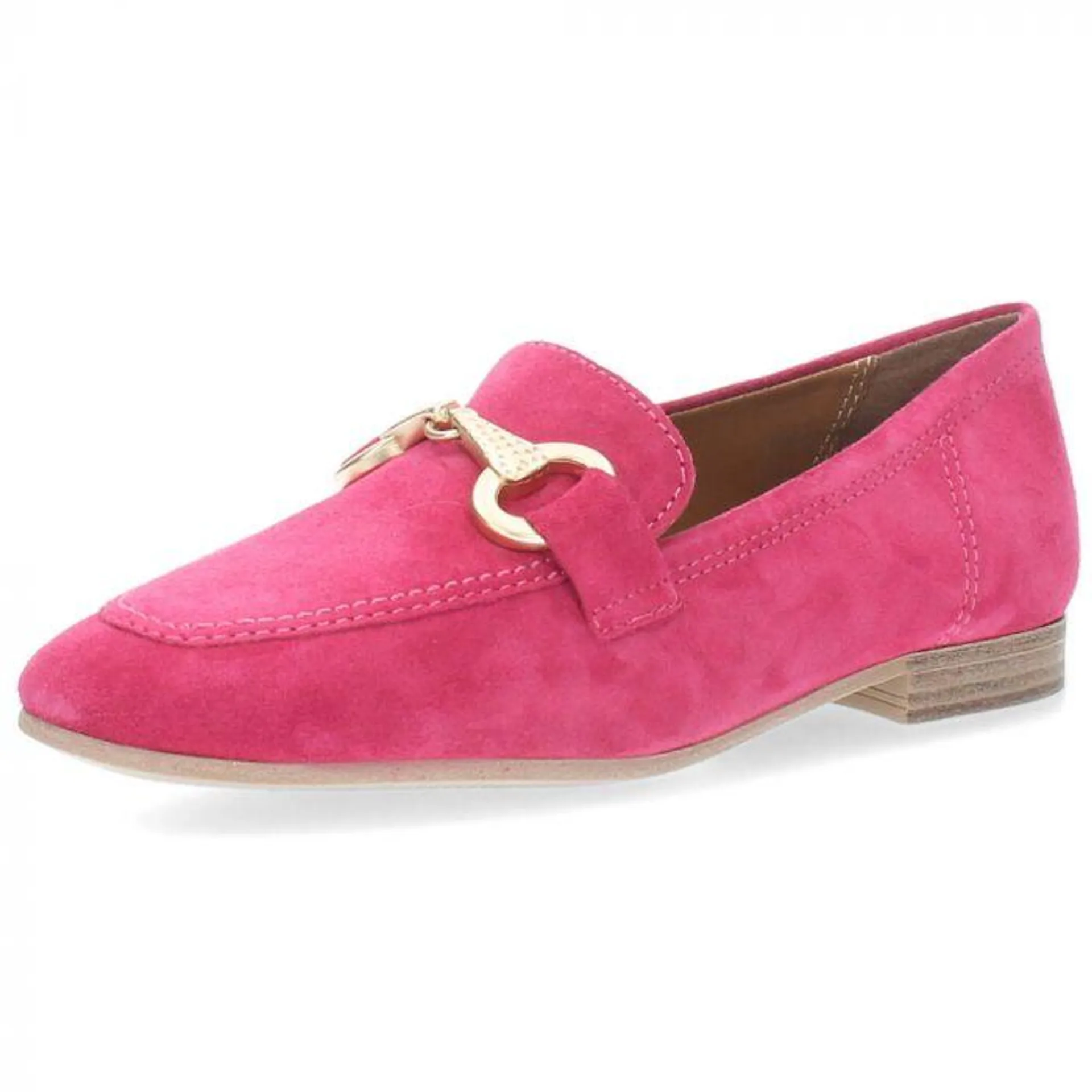 Fuchsia loafers